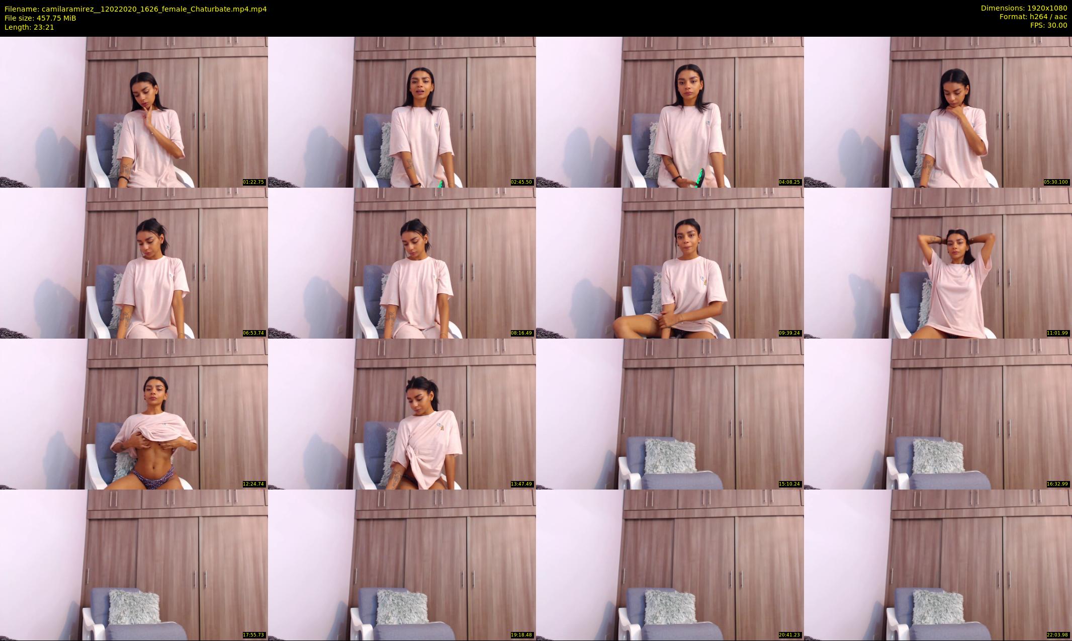 camilaramirez_ — 24 minute Chaturbate female cam show recording, 1080p, Feb 12, 2020