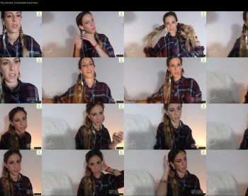 cique_black — 54 minute Chaturbate female cam show recording, 720p, Feb 12, 2020