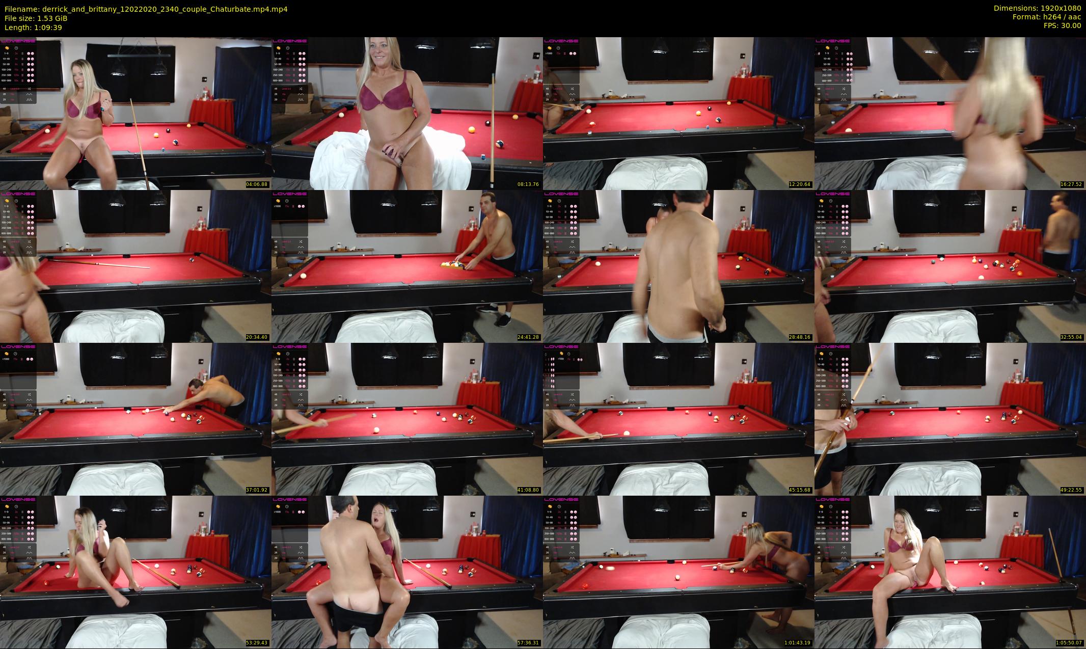 derrick_and_brittany — 70 minute Chaturbate couple cam show recording, 1080p, Feb 12, 2020