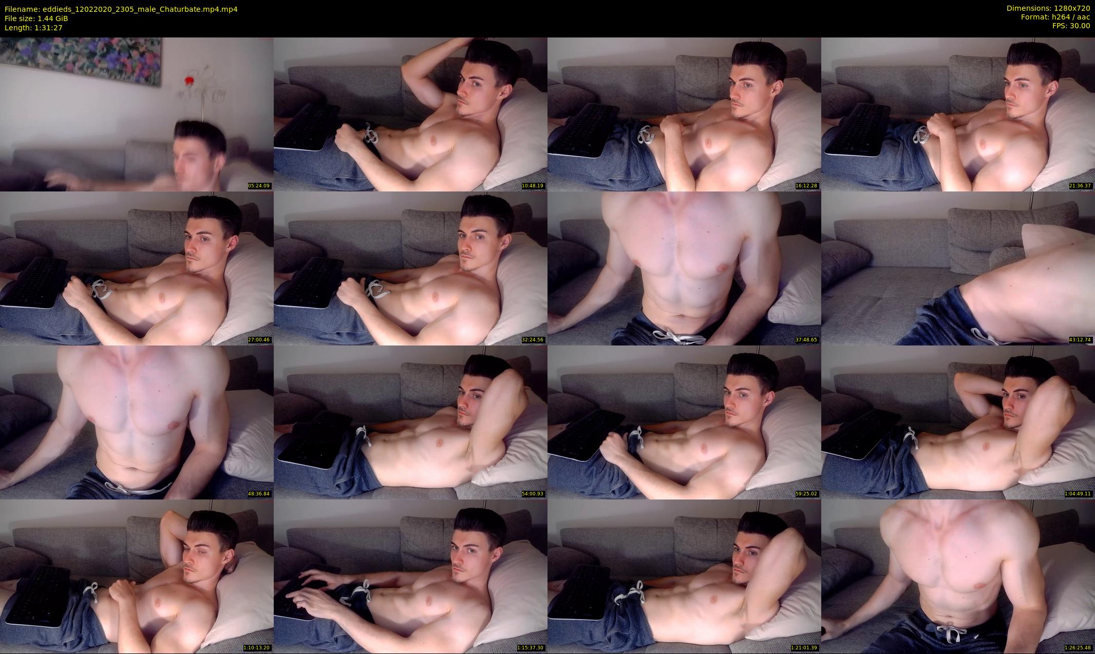 eddieds — 92 minute Chaturbate male cam show recording, 720p, Feb 12, 2020