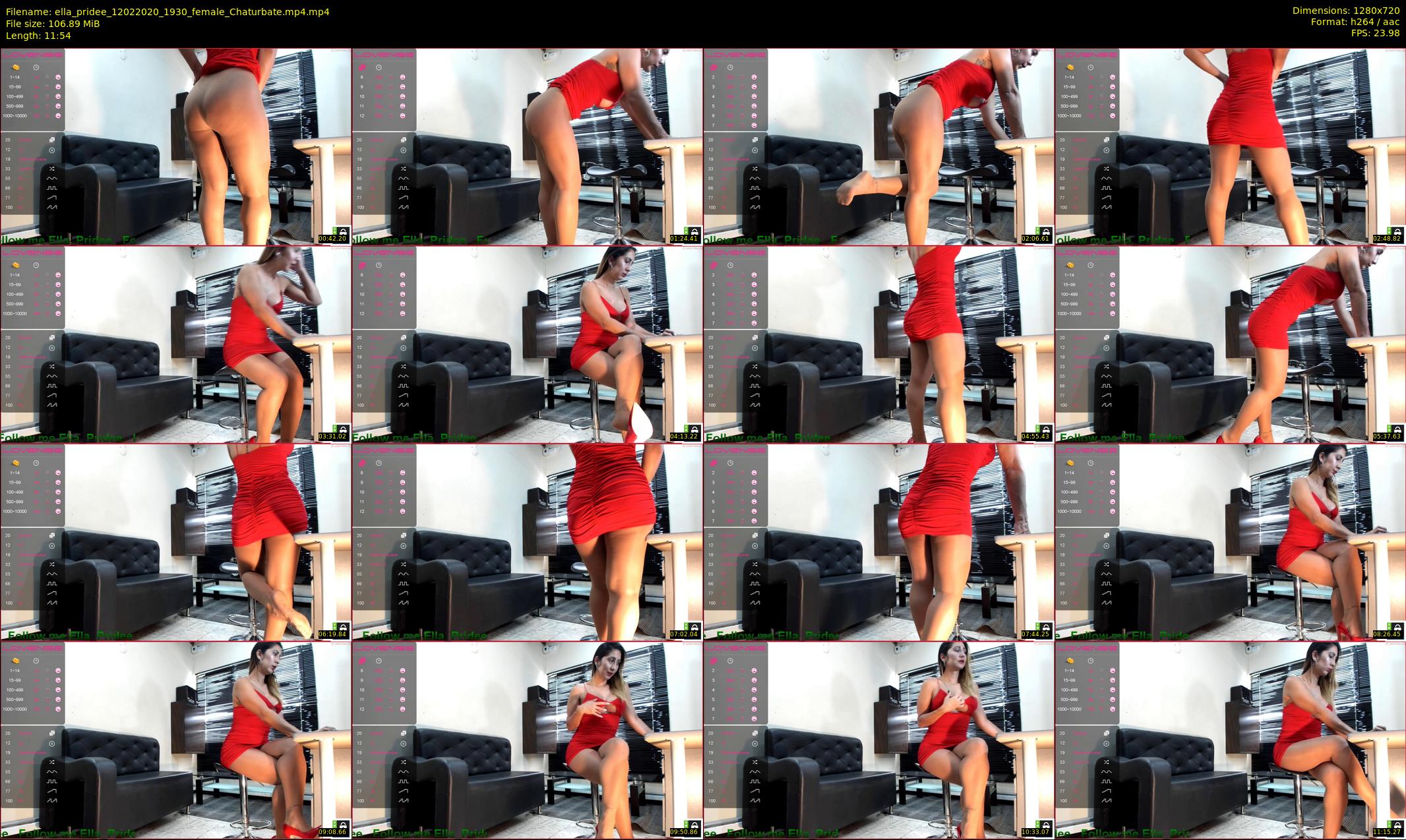 ella_pridee — 12 minute Chaturbate female cam show recording, 720p, Feb 12, 2020