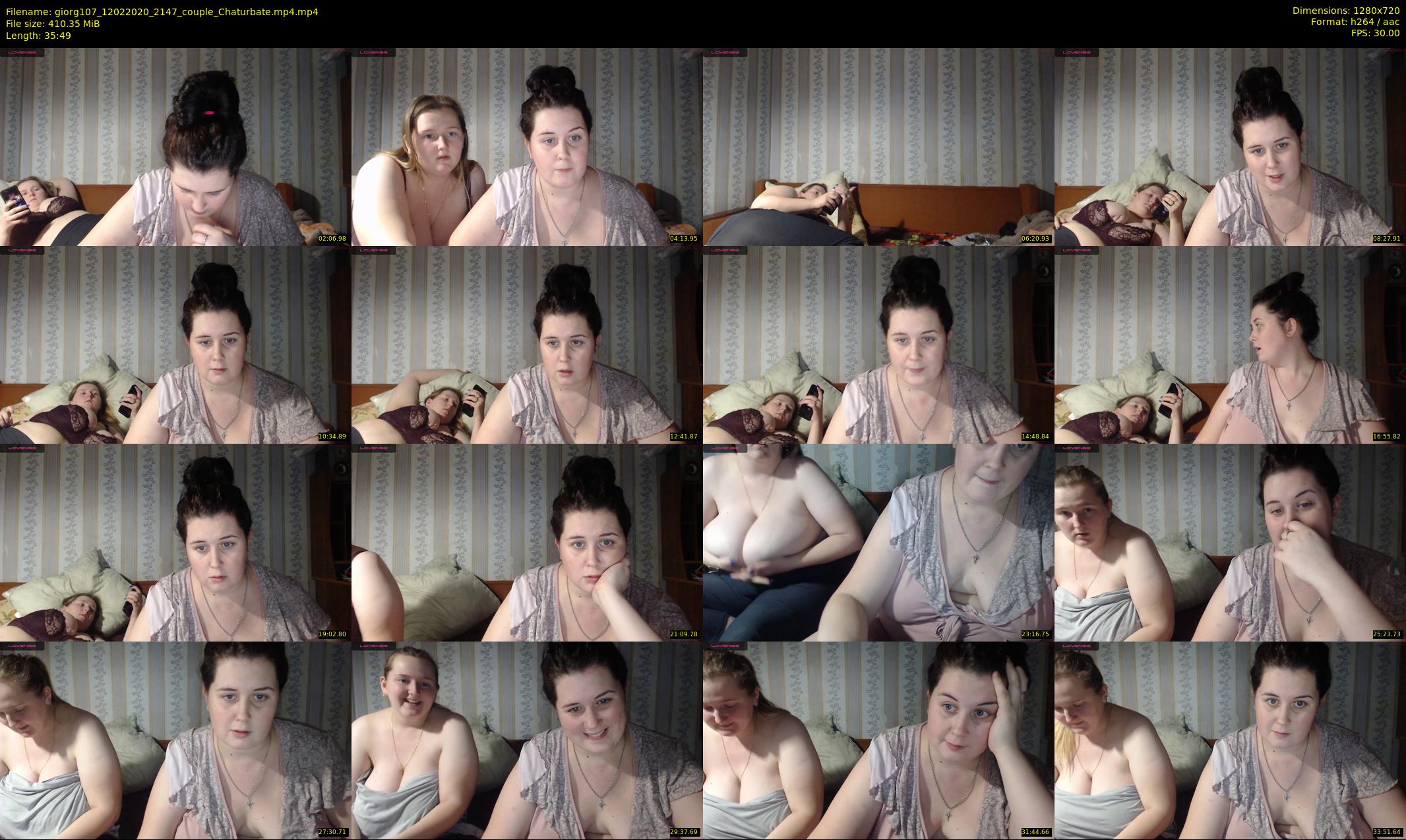 giorg107 — 36 minute Chaturbate couple cam show recording, 720p, Feb 12, 2020