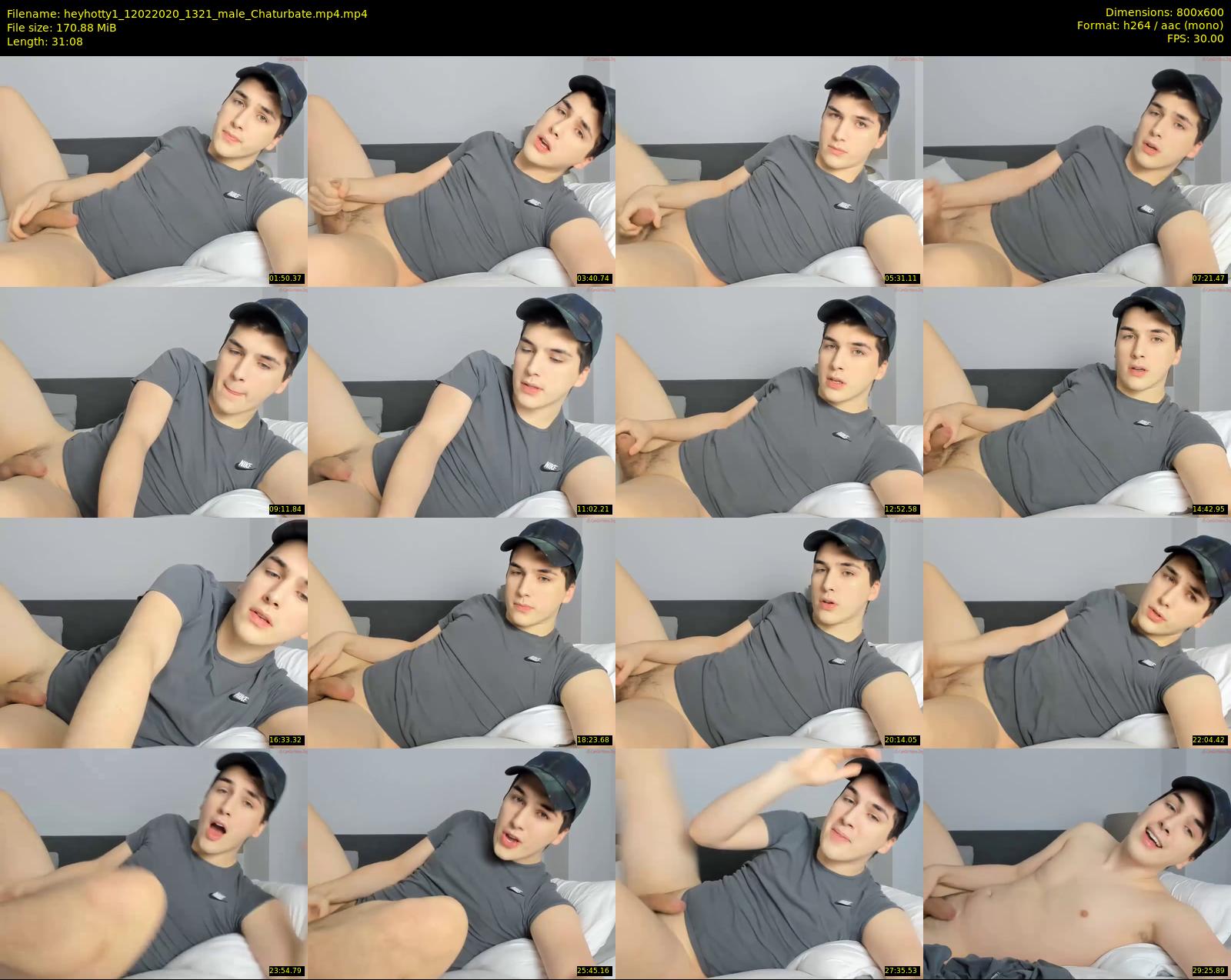 heyhotty1 — 32 minute Chaturbate male cam show recording, 480p, Feb 12, 2020