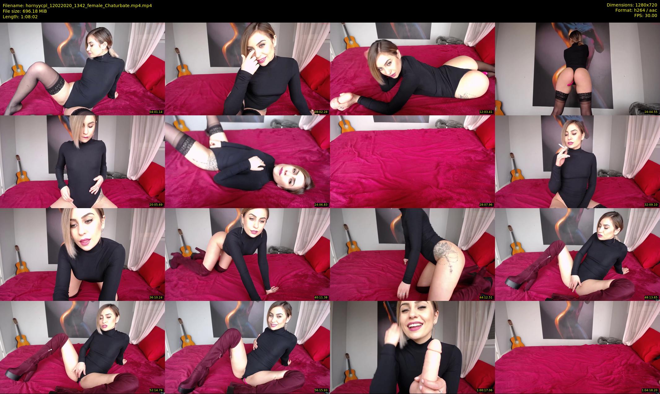 hornyycpl — 69 minute Chaturbate couple cam show recording, 720p, Feb 12, 2020