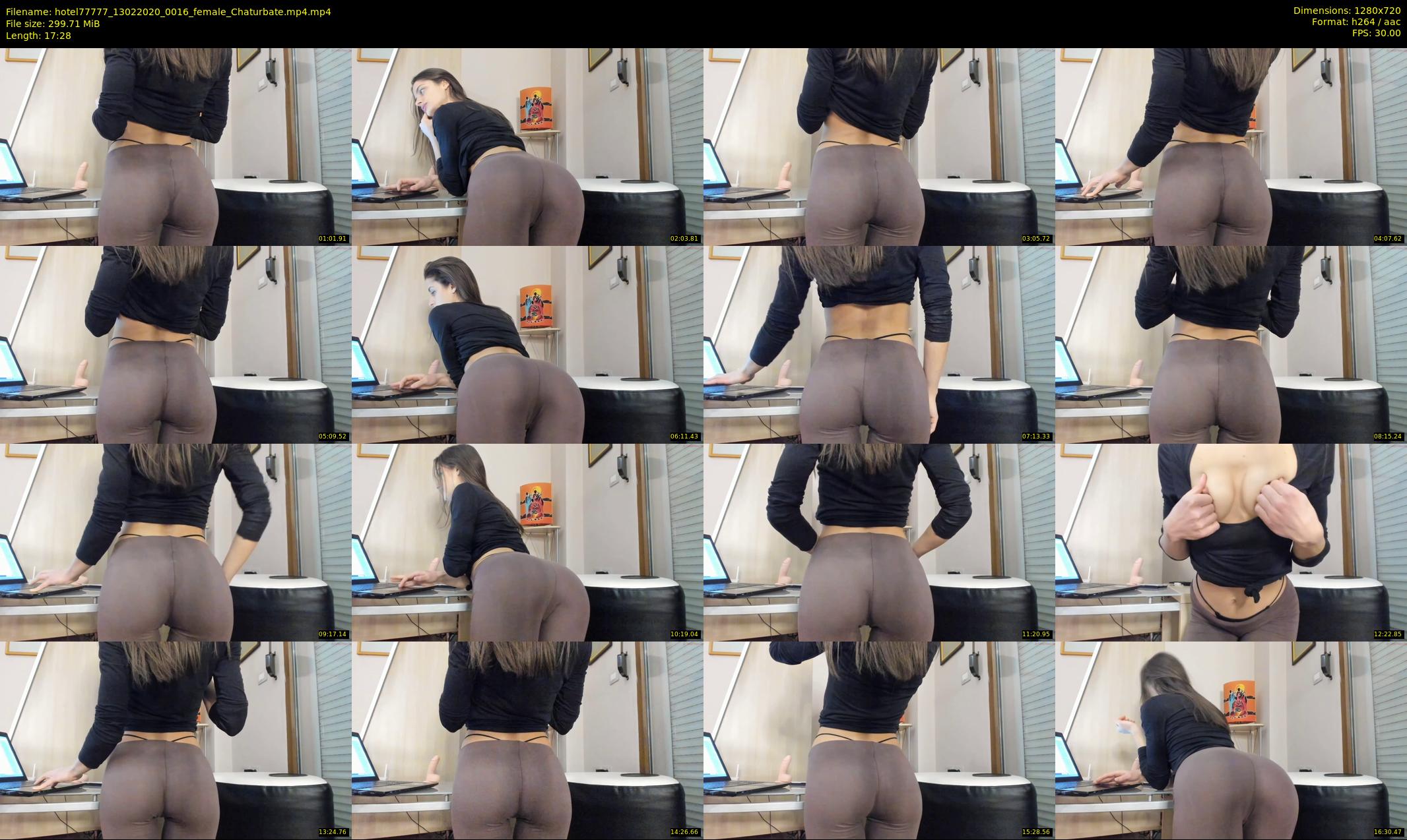 hotel77777 — 18 minute Chaturbate female cam show recording, 720p, Feb 13, 2020