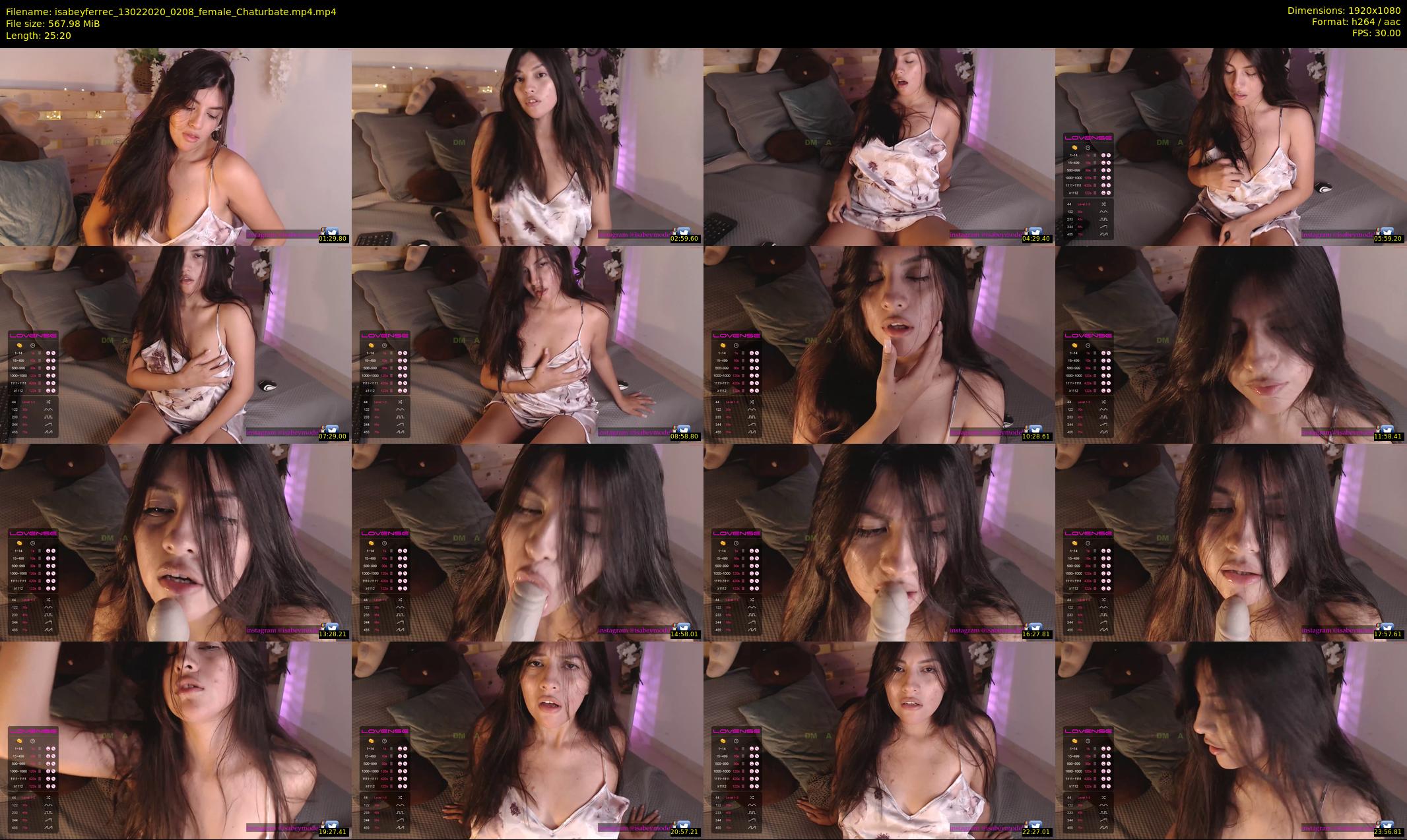 isabeyferrec — 26 minute Chaturbate female cam show recording, 1080p, Feb 13, 2020