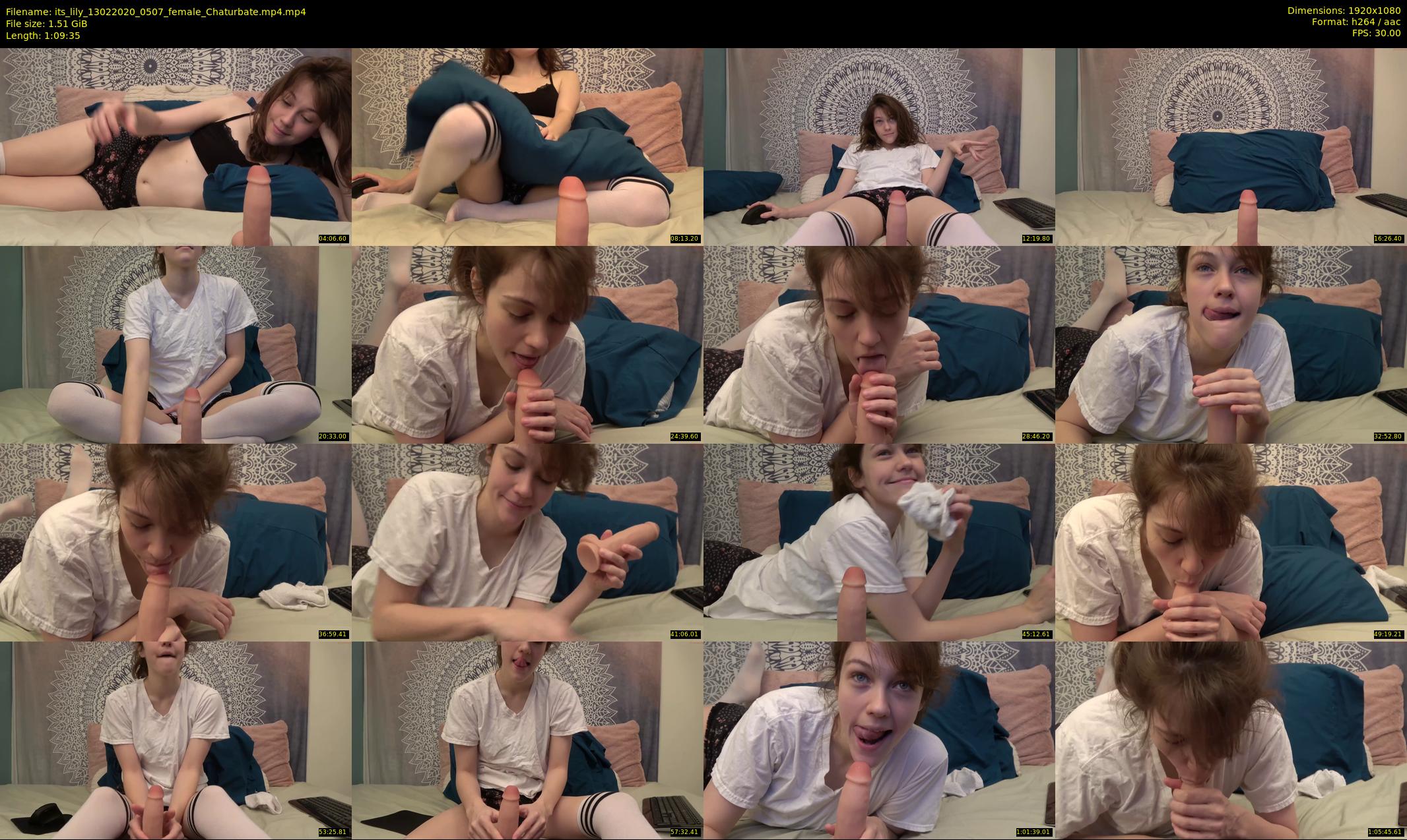 its_lily — 70 minute Chaturbate female cam show recording, 1080p, Feb 13, 2020