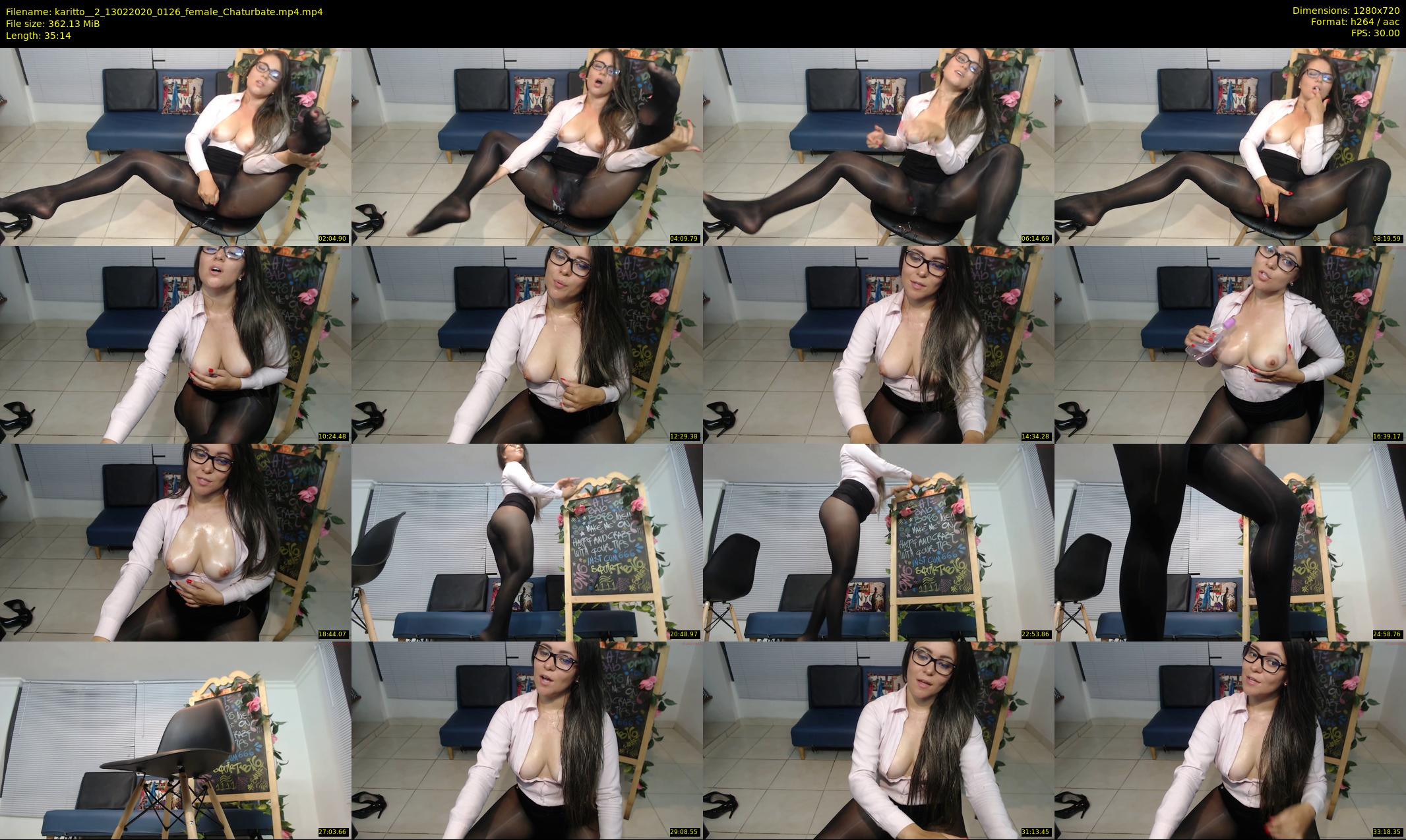karitto__2 — 36 minute Chaturbate female cam show recording, 720p, Feb 13, 2020