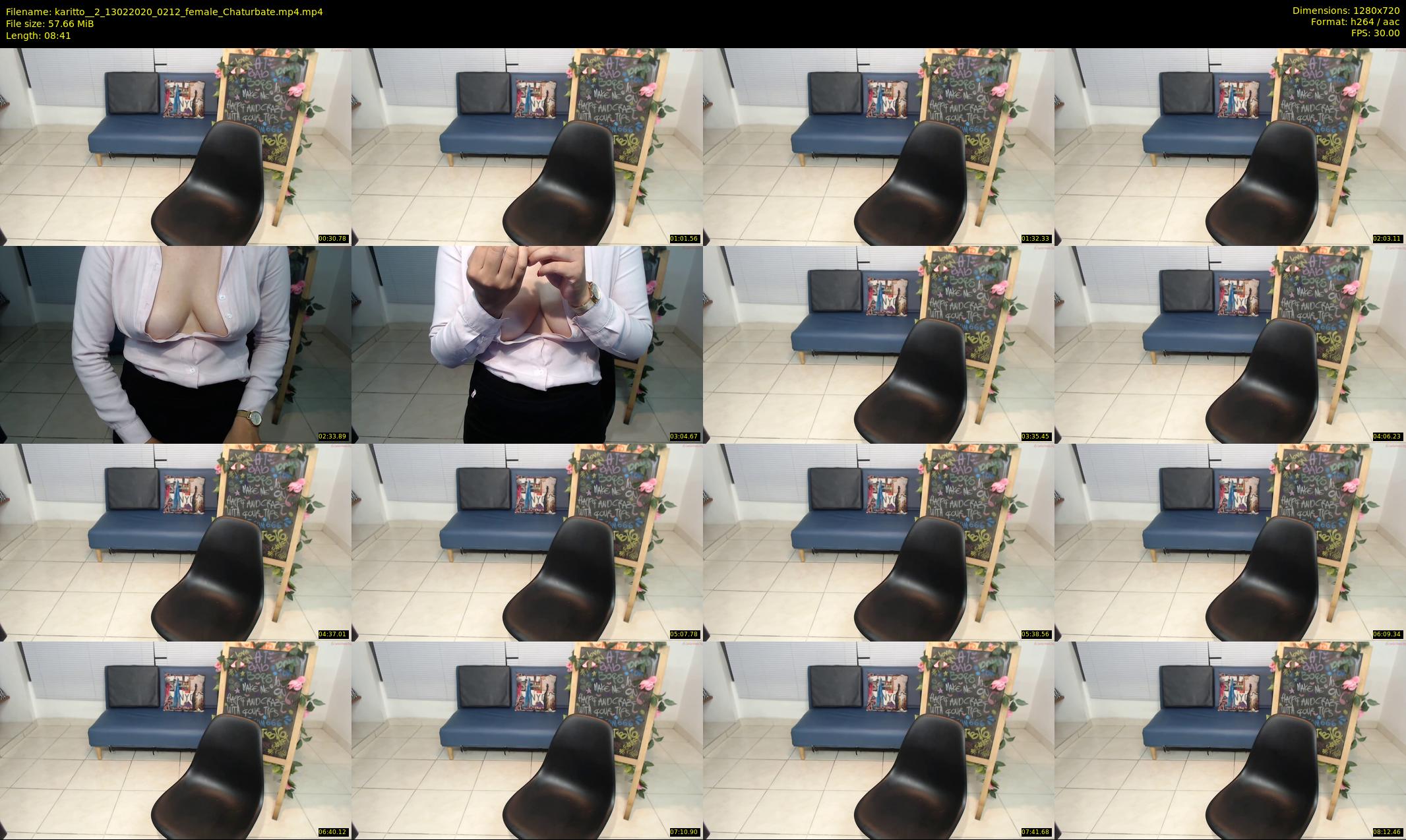 karitto__2 — 9 minute Chaturbate female cam show recording, 720p, Feb 13, 2020