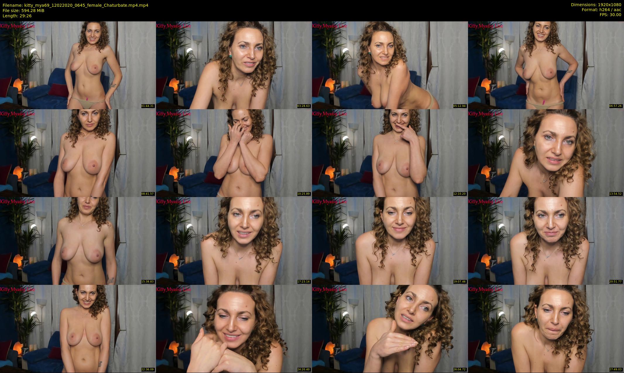 kitty_mya69 — 30 minute Chaturbate female cam show recording, 1080p, Feb 12, 2020