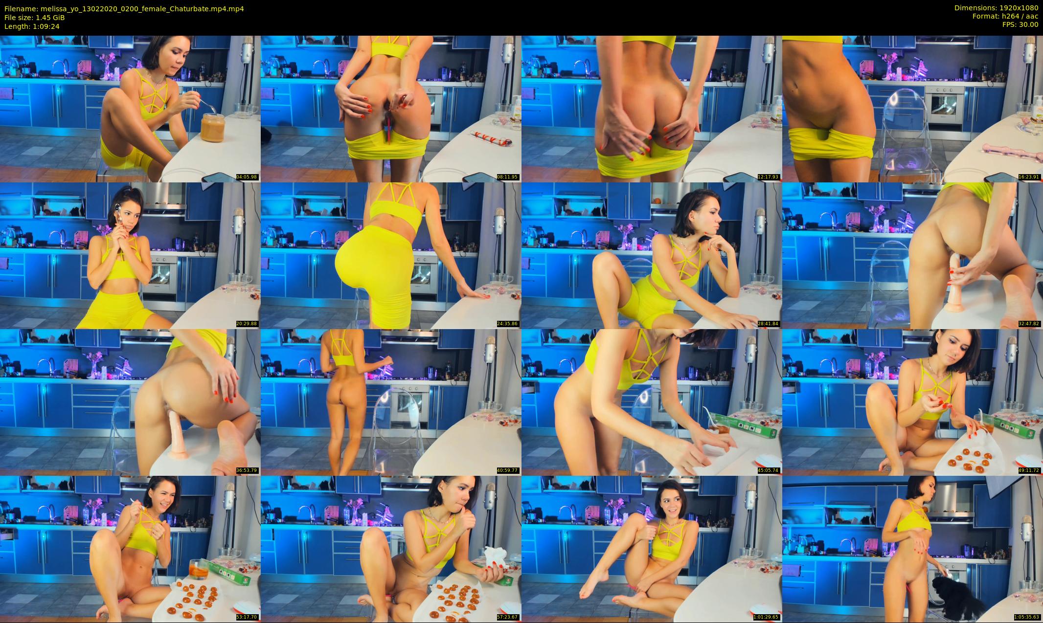 melissa_yo — 70 minute Chaturbate female cam show recording, 1080p, Feb 13, 2020