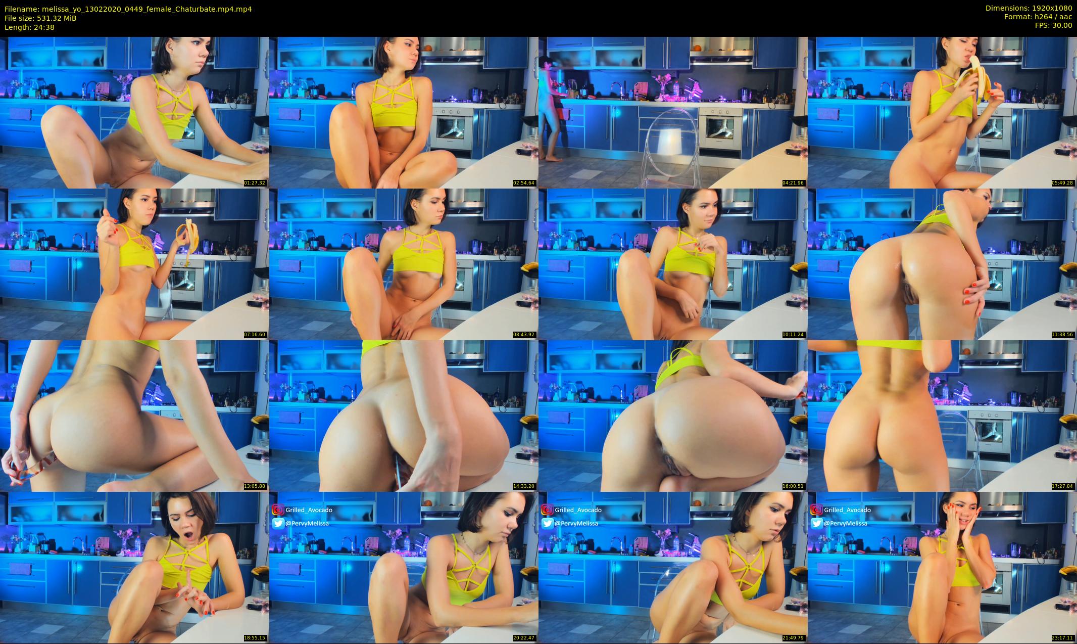 melissa_yo — 25 minute Chaturbate female cam show recording, 1080p, Feb 13, 2020
