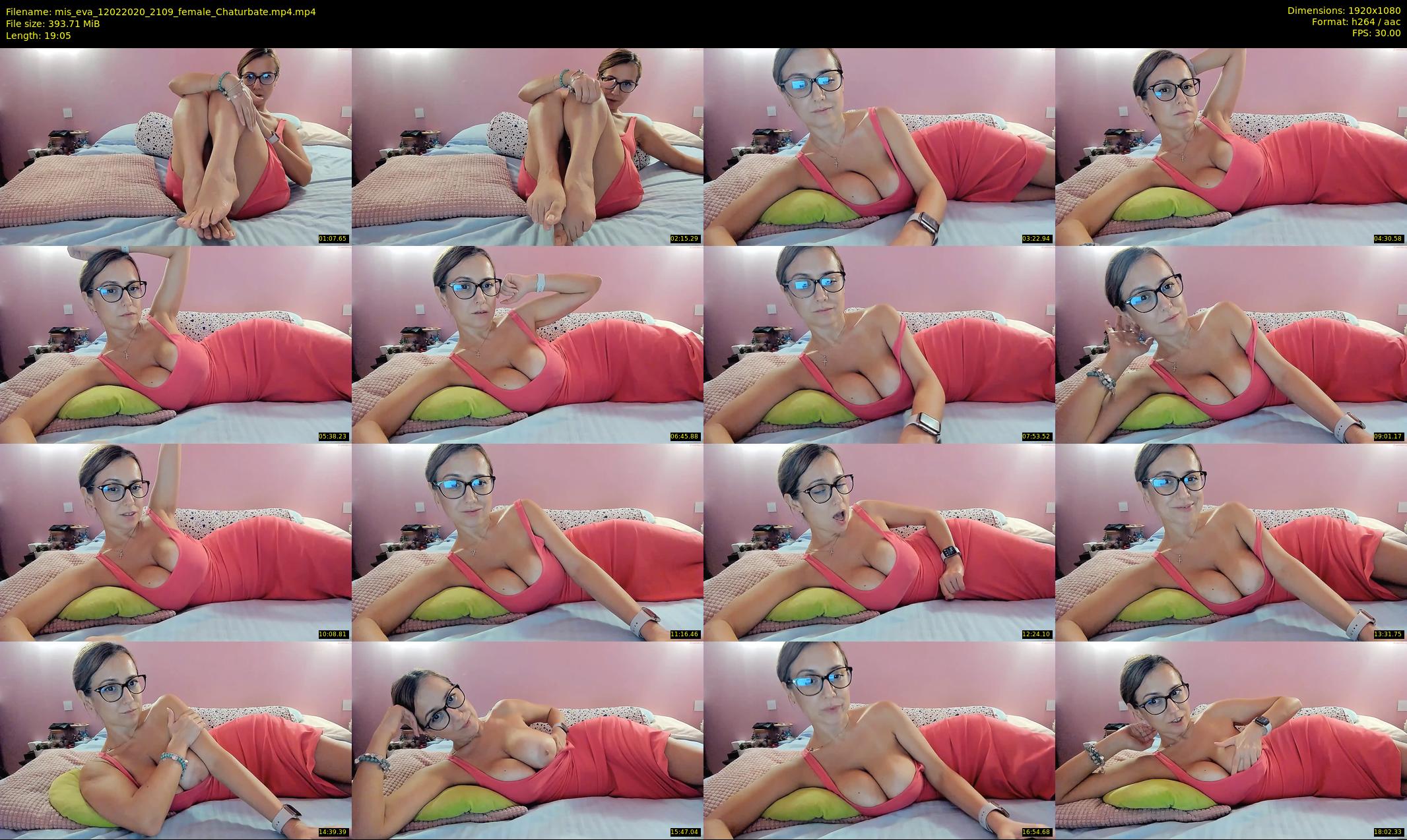 mis_eva — 20 minute Chaturbate female cam show recording, 1080p, Feb 12, 2020