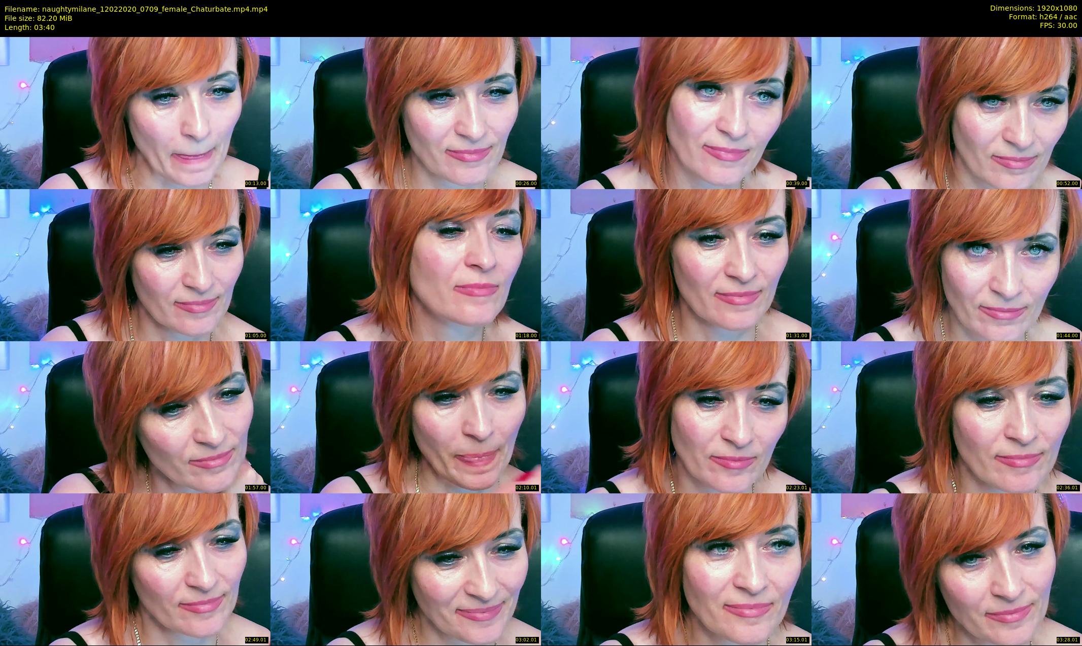 naughtymilane — 4 minute Chaturbate female cam show recording, 1080p, Feb 12, 2020