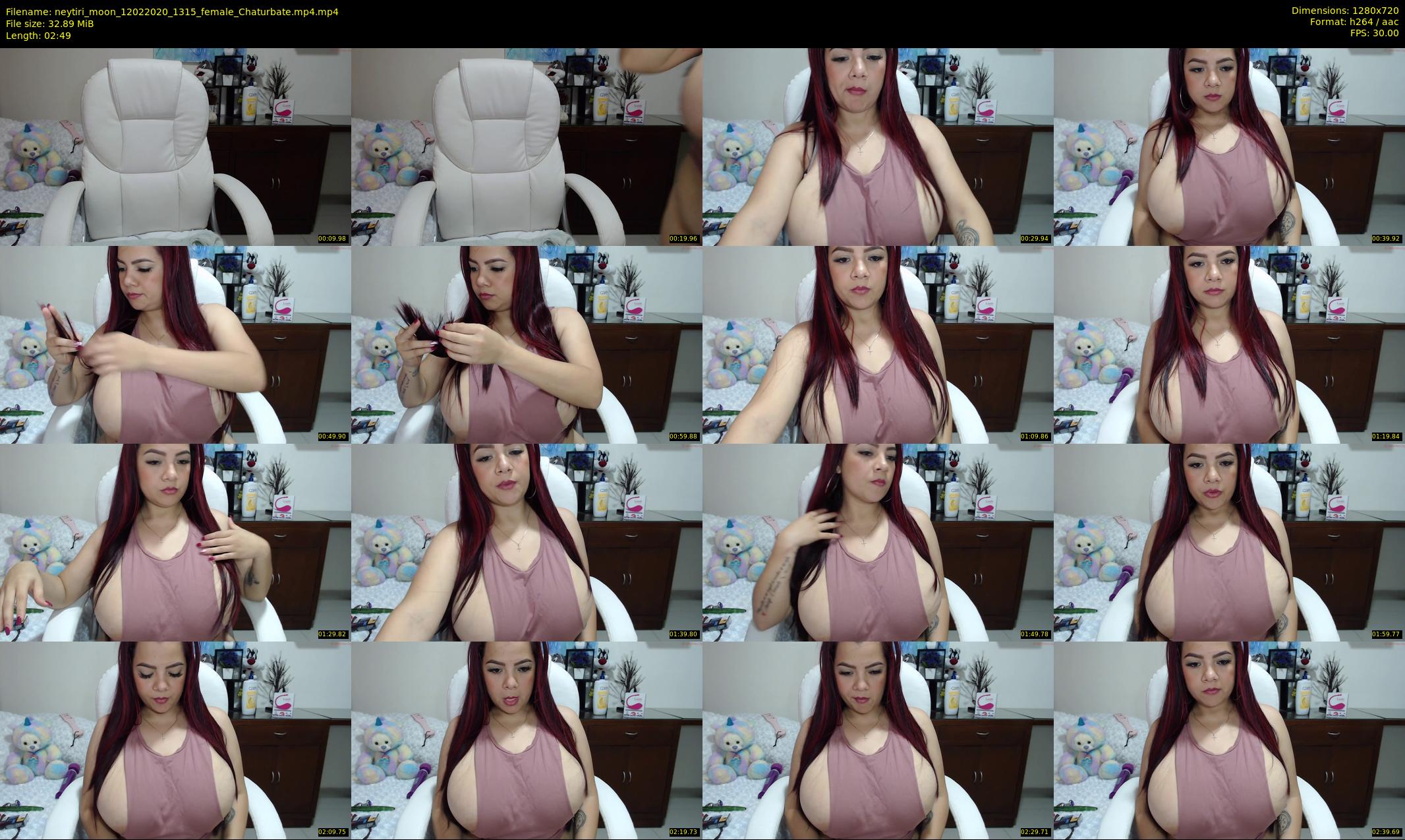 neytiri_moon — 3 minute Chaturbate female cam show recording, 720p, Feb 12, 2020