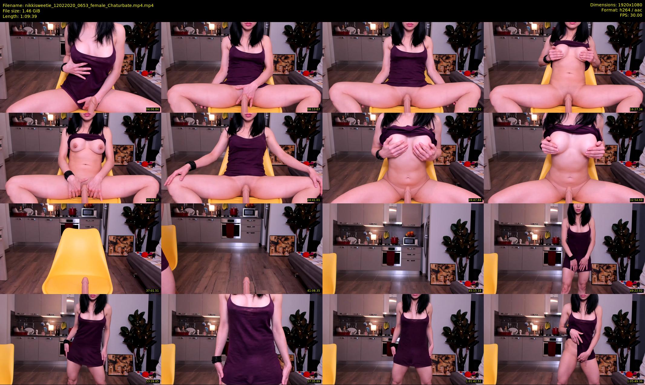 nikkisweetie — 70 minute Chaturbate female cam show recording, 1080p, Feb 12, 2020