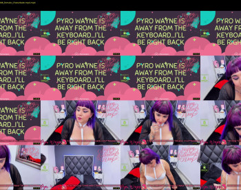 pyrowayne — 40 minute Chaturbate female cam show recording, 720p, Feb 13, 2020