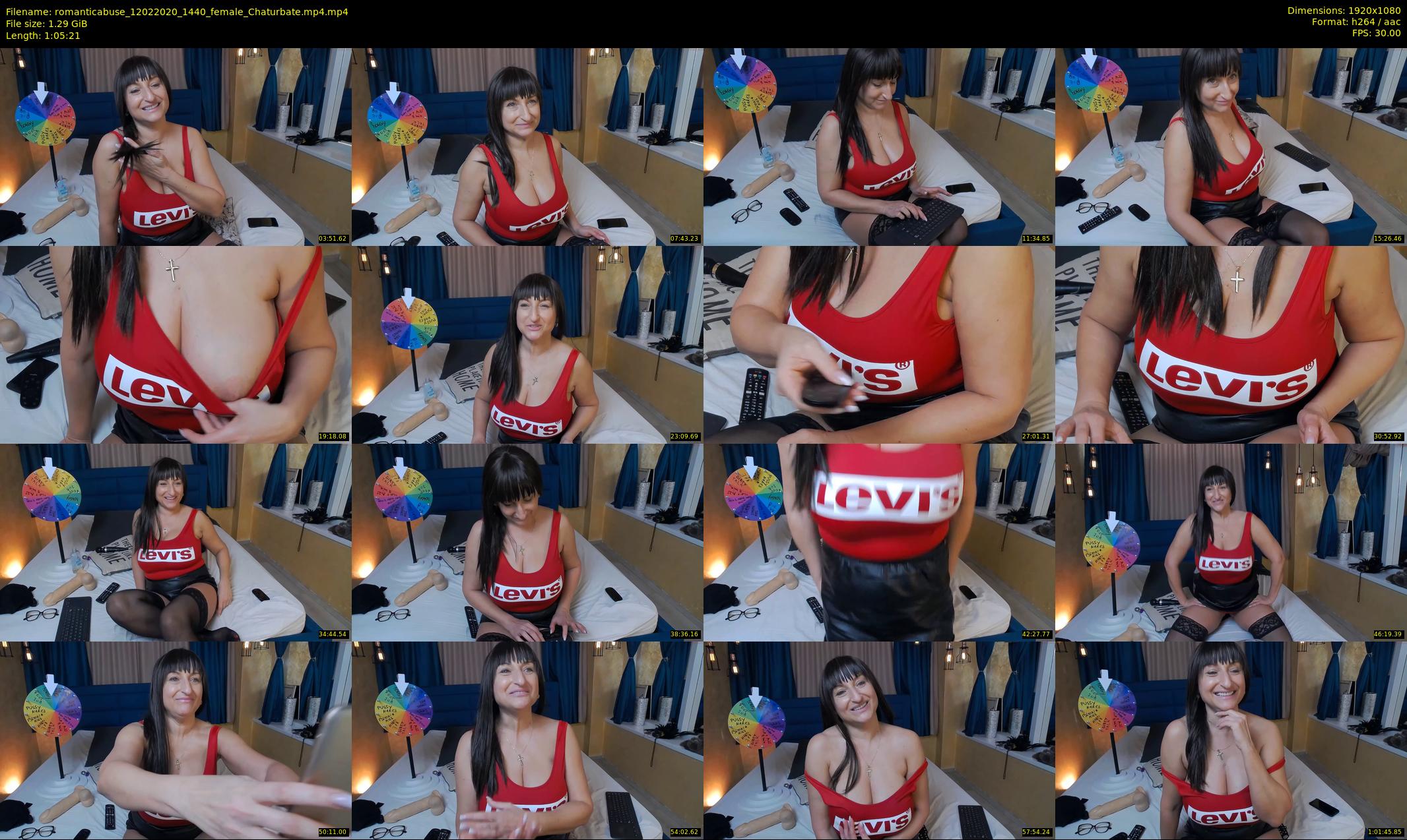 romanticabuse — 66 minute Chaturbate female cam show recording, 1080p, Feb 12, 2020