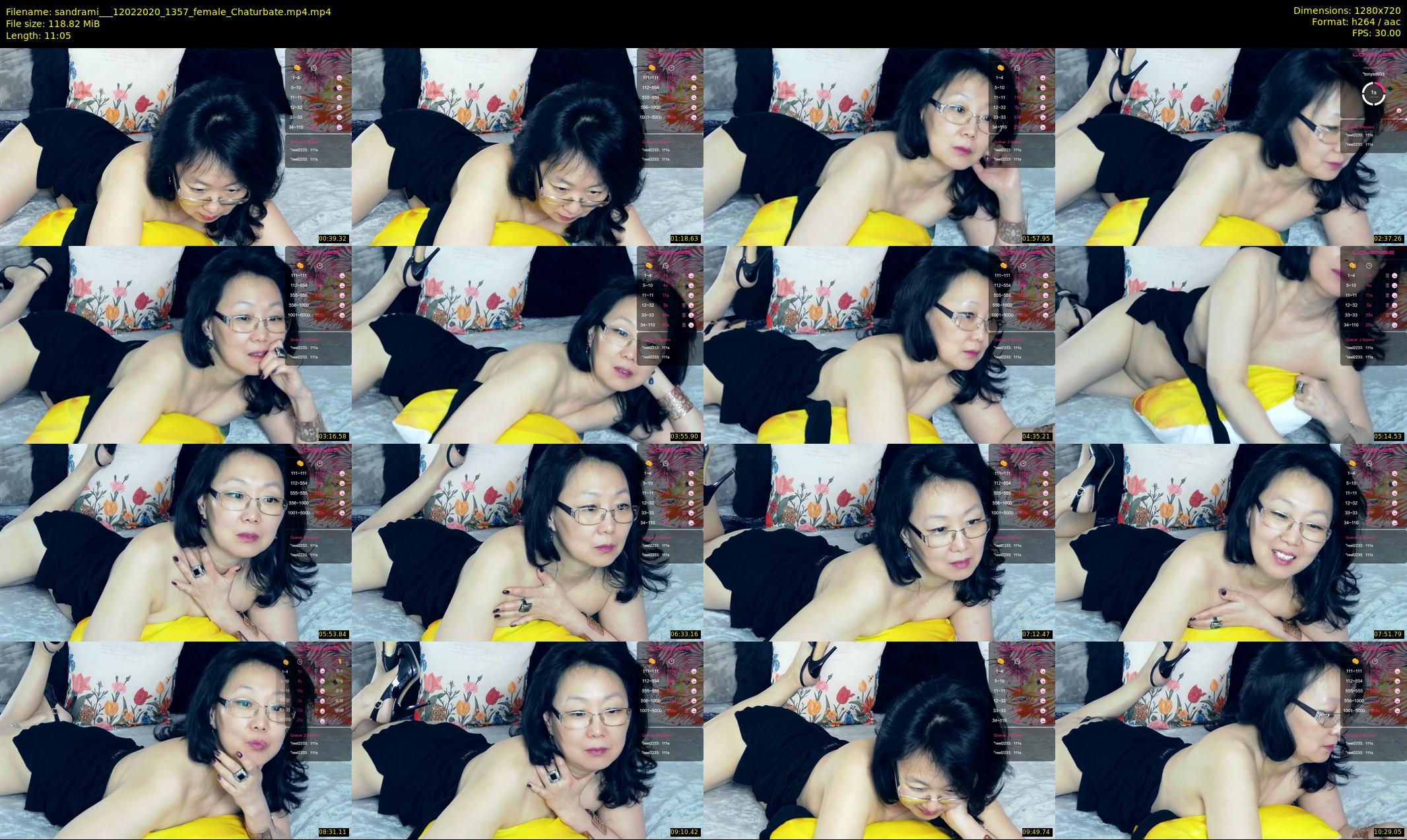 sandrami__ — 12 minute Chaturbate female cam show recording, 720p, Feb 12, 2020