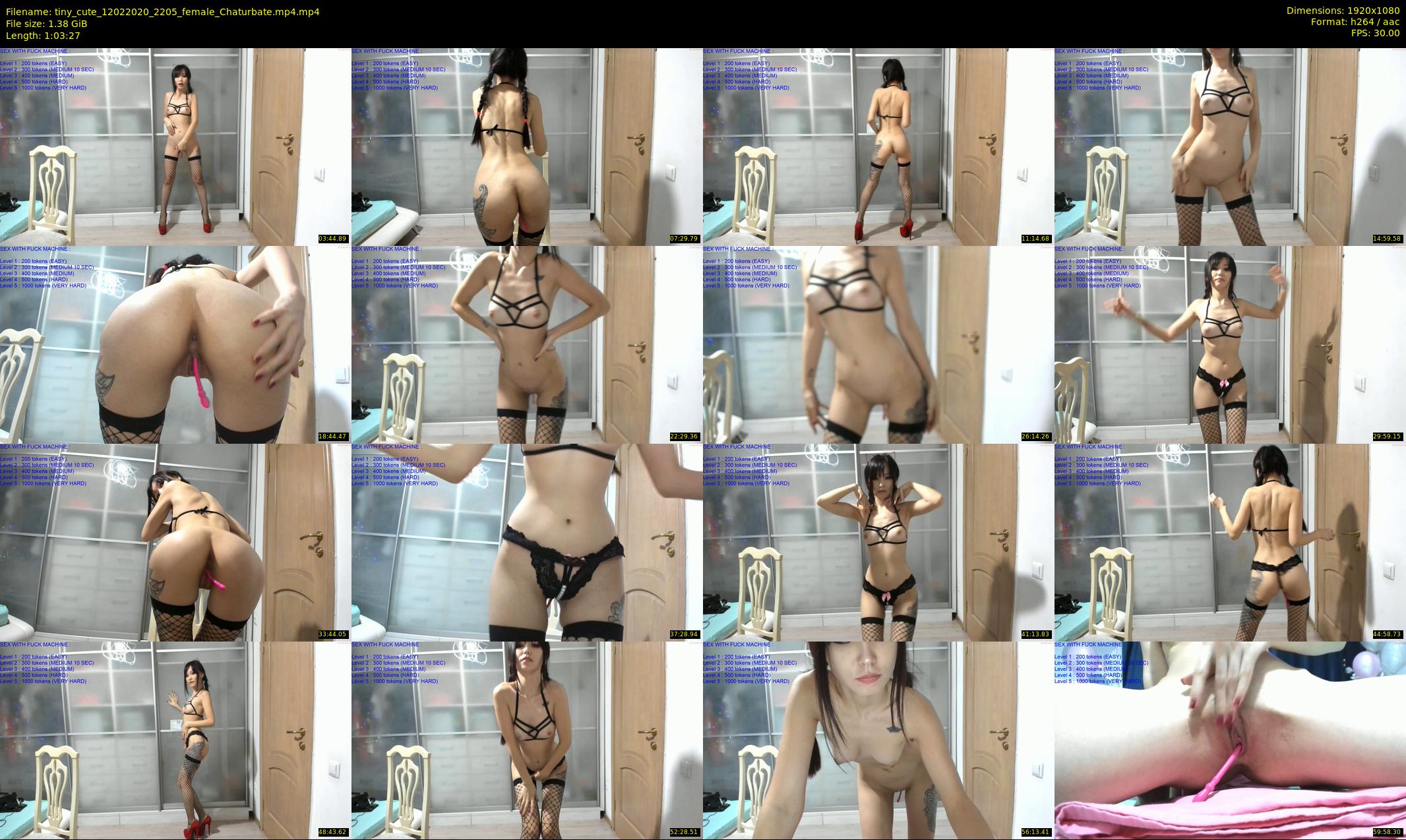 tiny_cute — 64 minute Chaturbate female cam show recording, 1080p, Feb 12, 2020