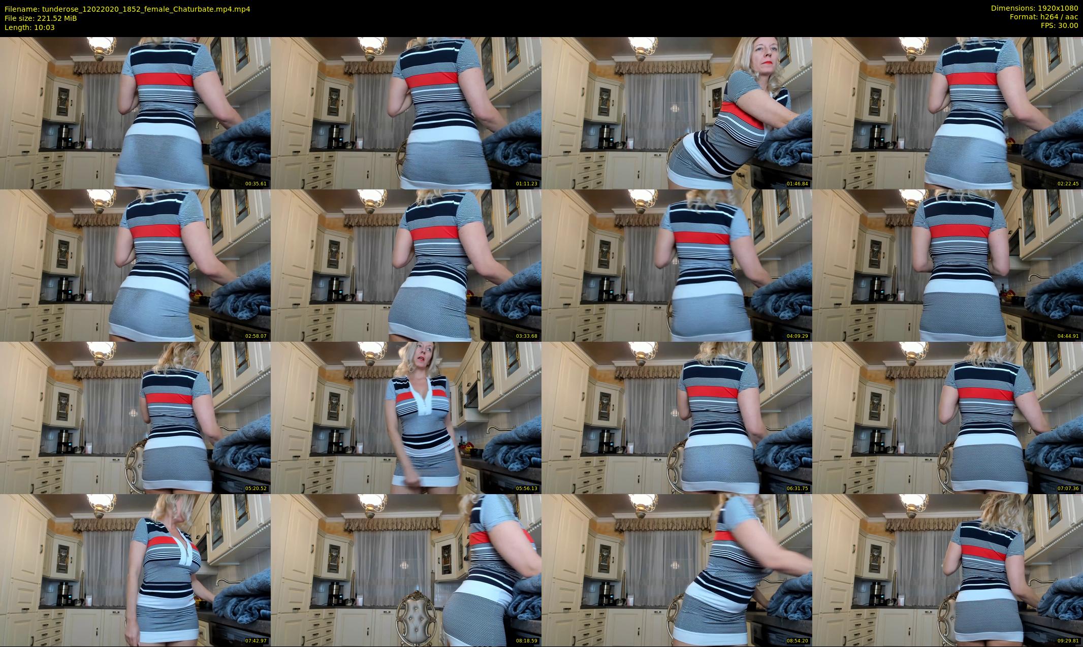 tunderose — 11 minute Chaturbate female cam show recording, 1080p, Feb 12, 2020