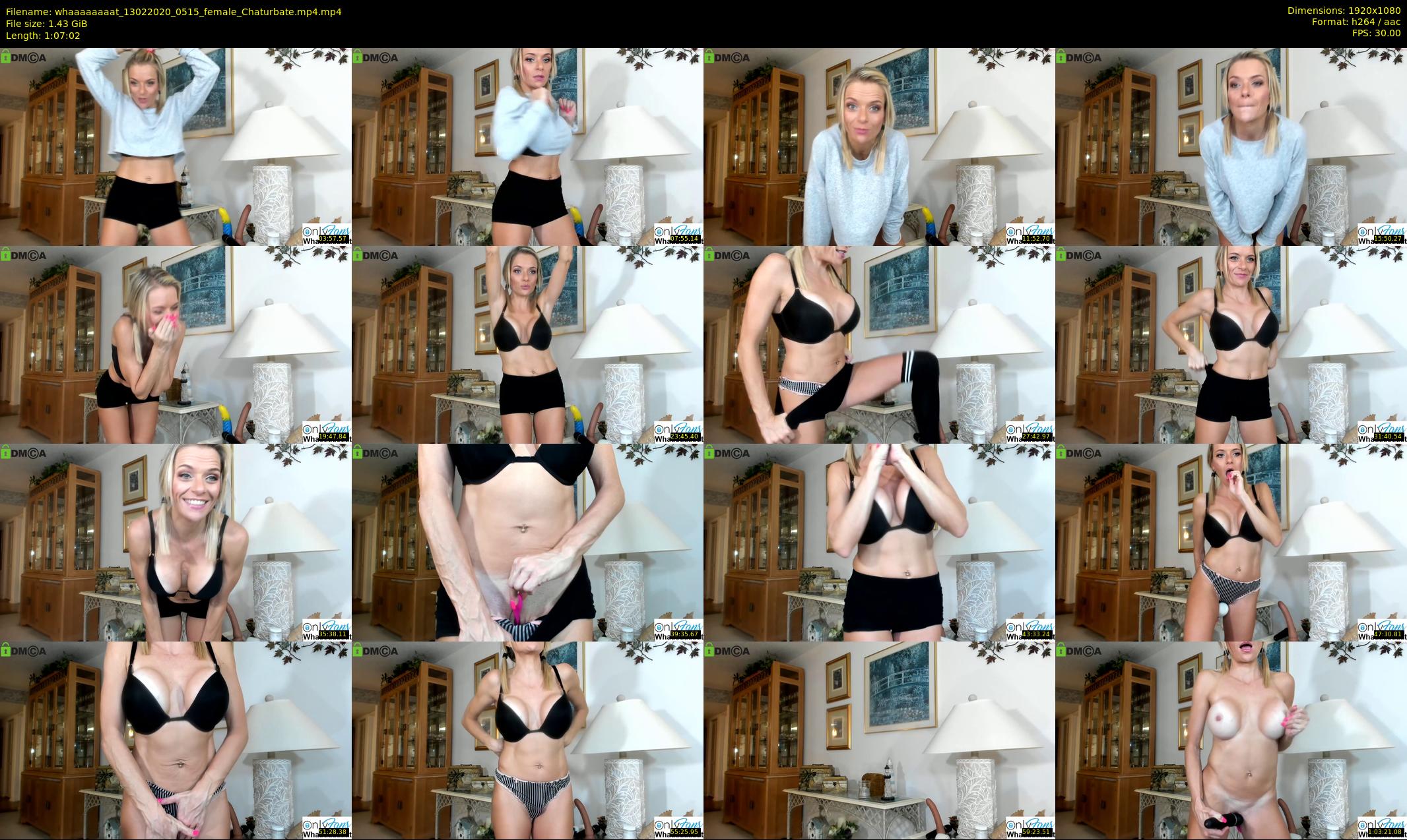 whaaaaaaaat — 68 minute Chaturbate couple cam show recording, 1080p, Feb 13, 2020
