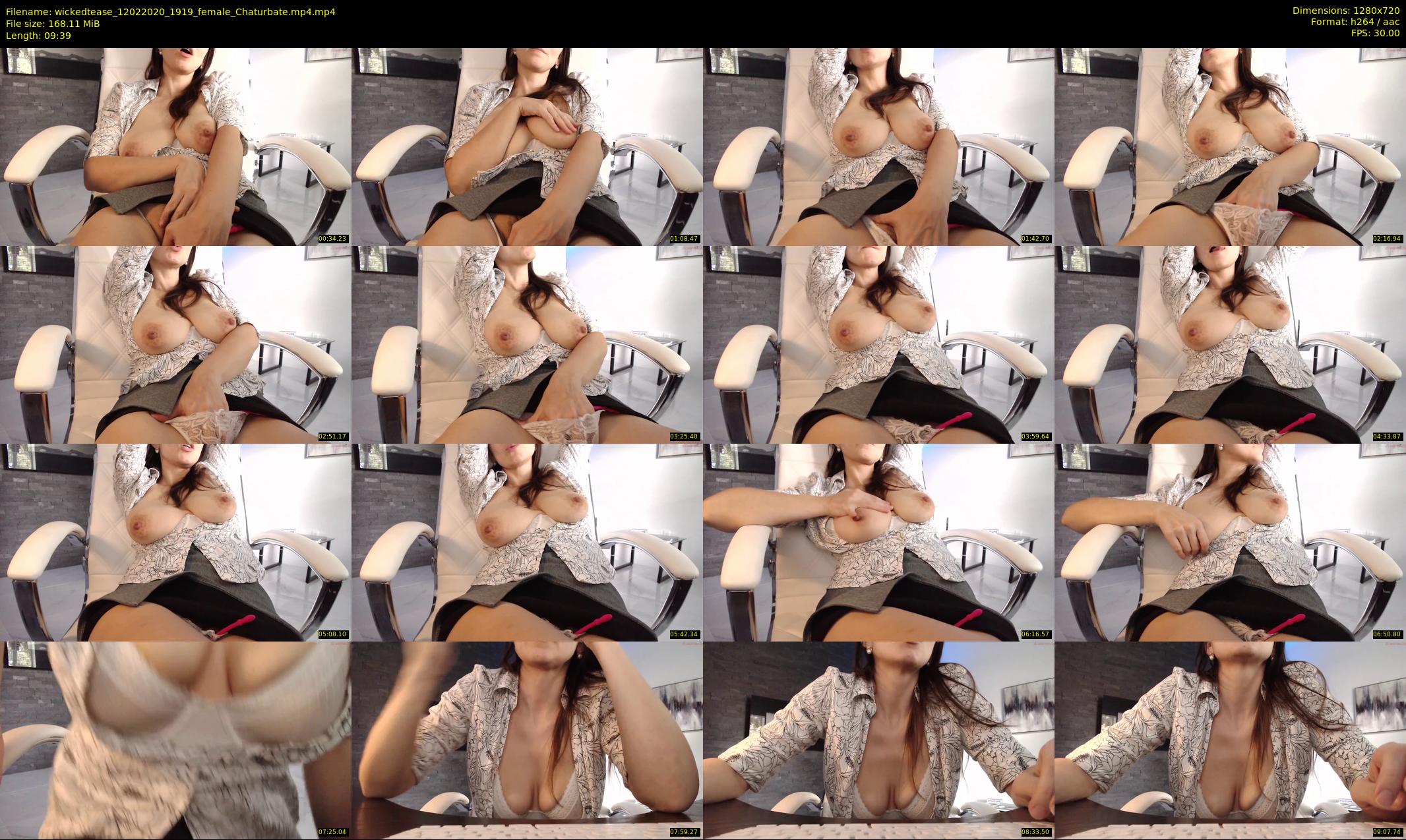 wickedtease — 10 minute Chaturbate female cam show recording, 720p, Feb 12, 2020