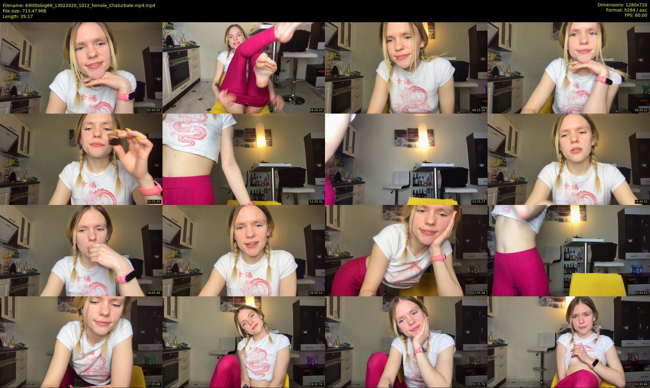 69littlebig69 — 36 minute Chaturbate couple cam show recording, 720p, Feb 13, 2020