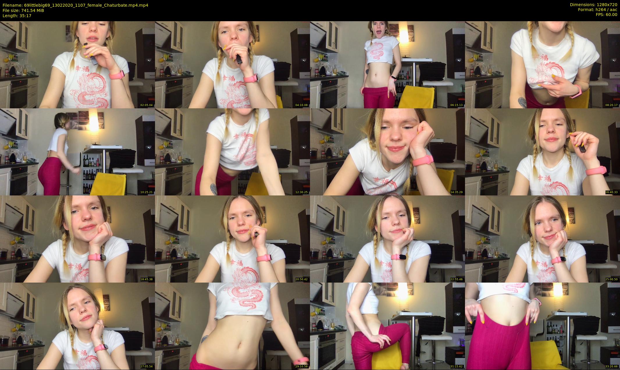 69littlebig69 — 36 minute Chaturbate couple cam show recording, 720p, Feb 13, 2020