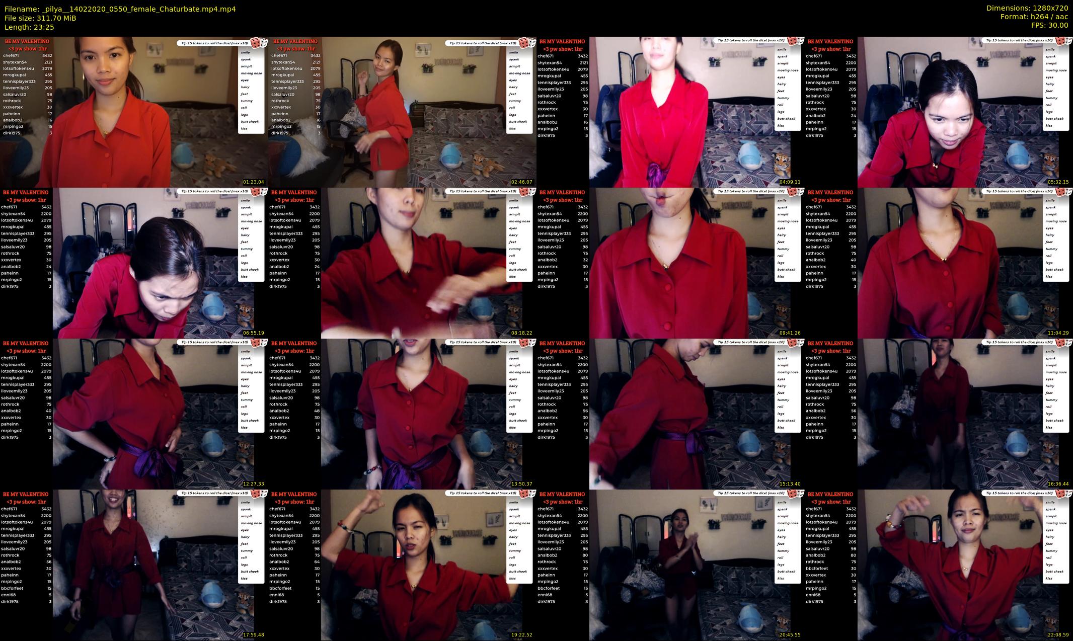 _pilya_ — 24 minute Chaturbate female cam show recording, 720p, Feb 14, 2020