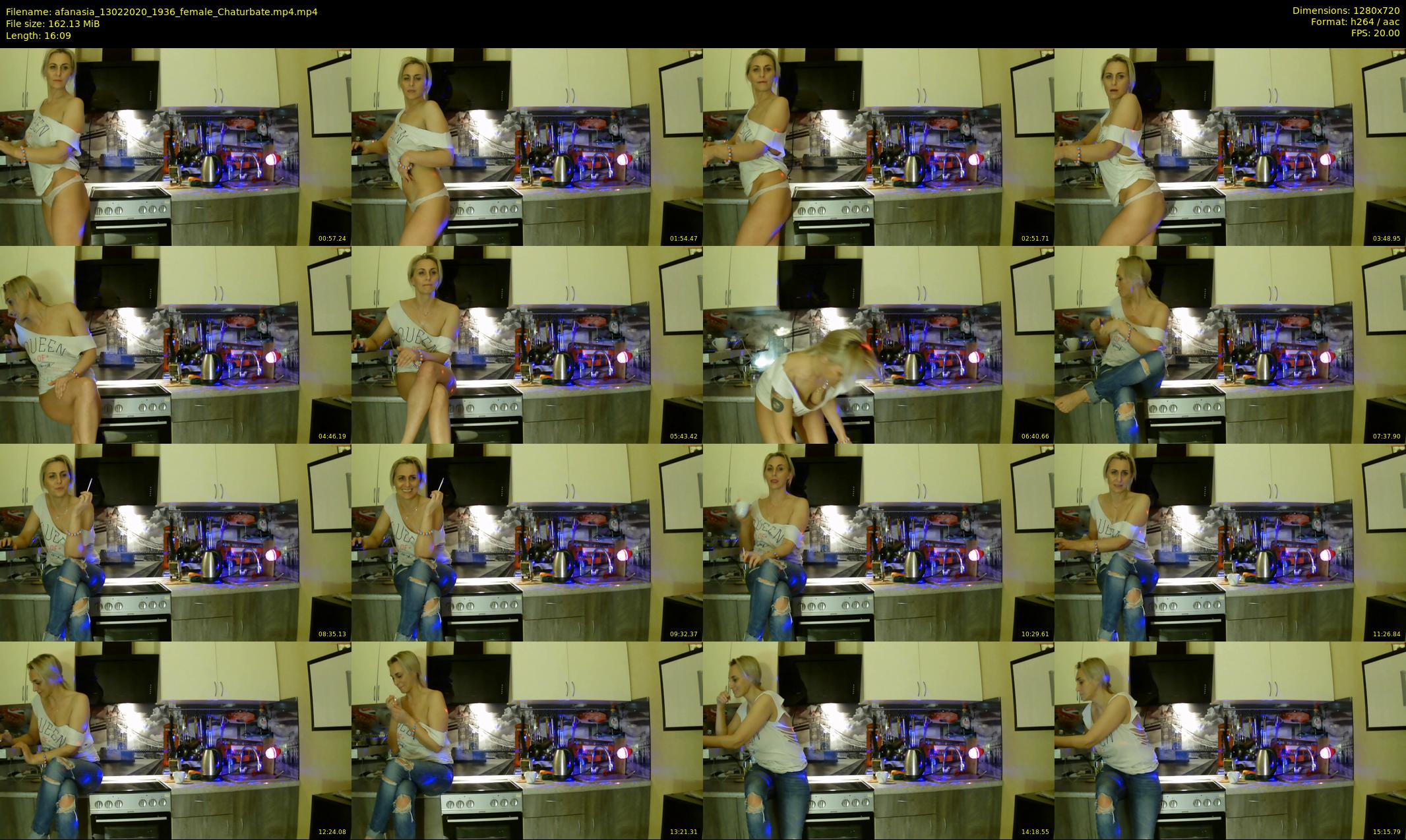 afanasia — 17 minute Chaturbate female cam show recording, 720p, Feb 13, 2020