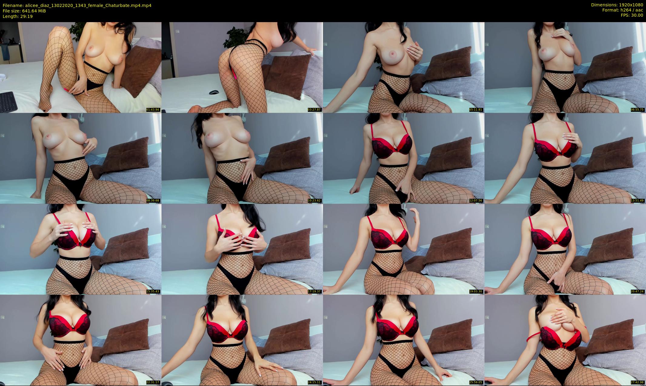 alicee_diaz — 30 minute Chaturbate female cam show recording, 1080p, Feb 13, 2020