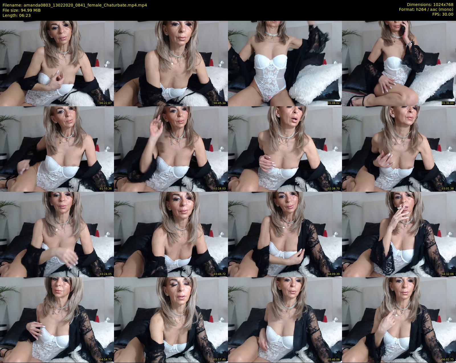 amanda0803 — 7 minute Chaturbate female cam show recording, 720p, Feb 13, 2020