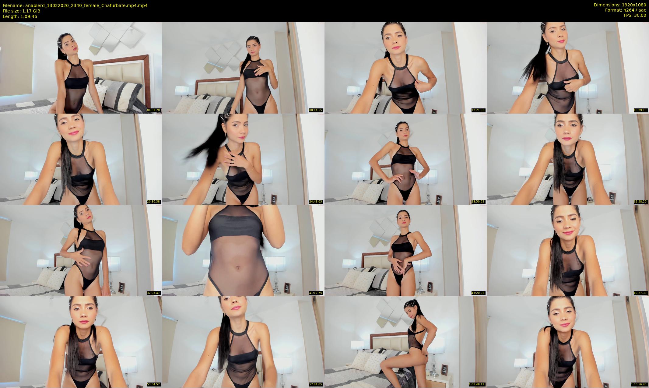 anablerd — 70 minute Chaturbate female cam show recording, 1080p, Feb 13, 2020