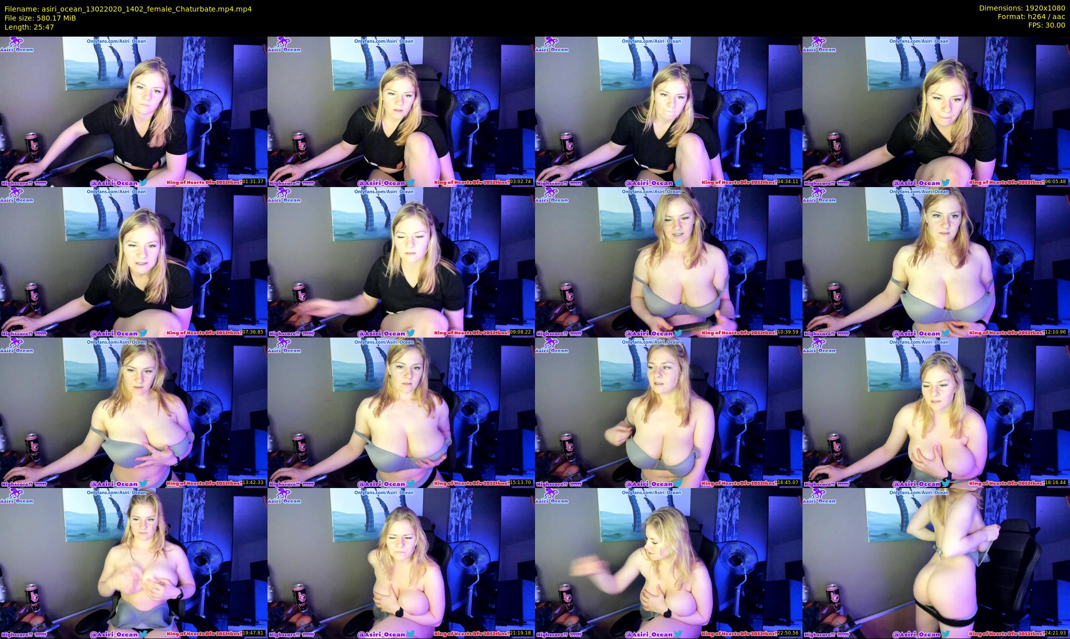 asiri_ocean — 26 minute Chaturbate female cam show recording, 1080p, Feb 13, 2020