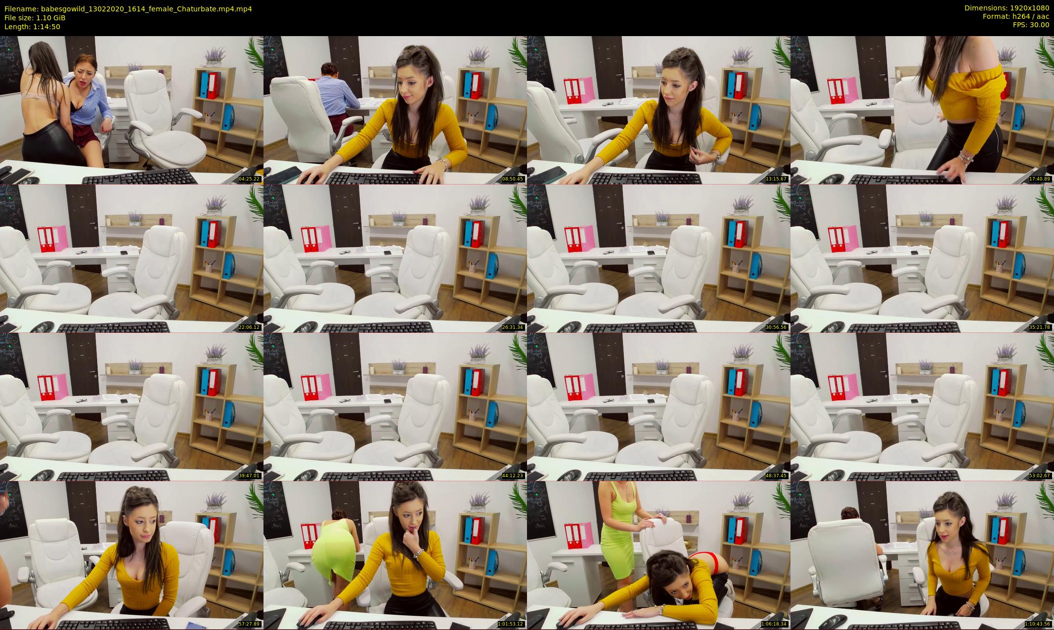 babesgowild — 75 minute Chaturbate couple cam show recording, 1080p, Feb 13, 2020