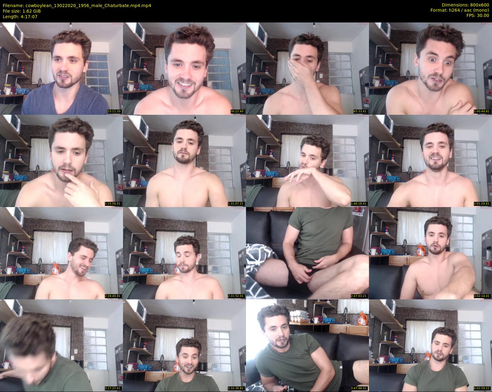cowboylean — 258 minute Chaturbate male cam show recording, 480p, Feb 13, 2020