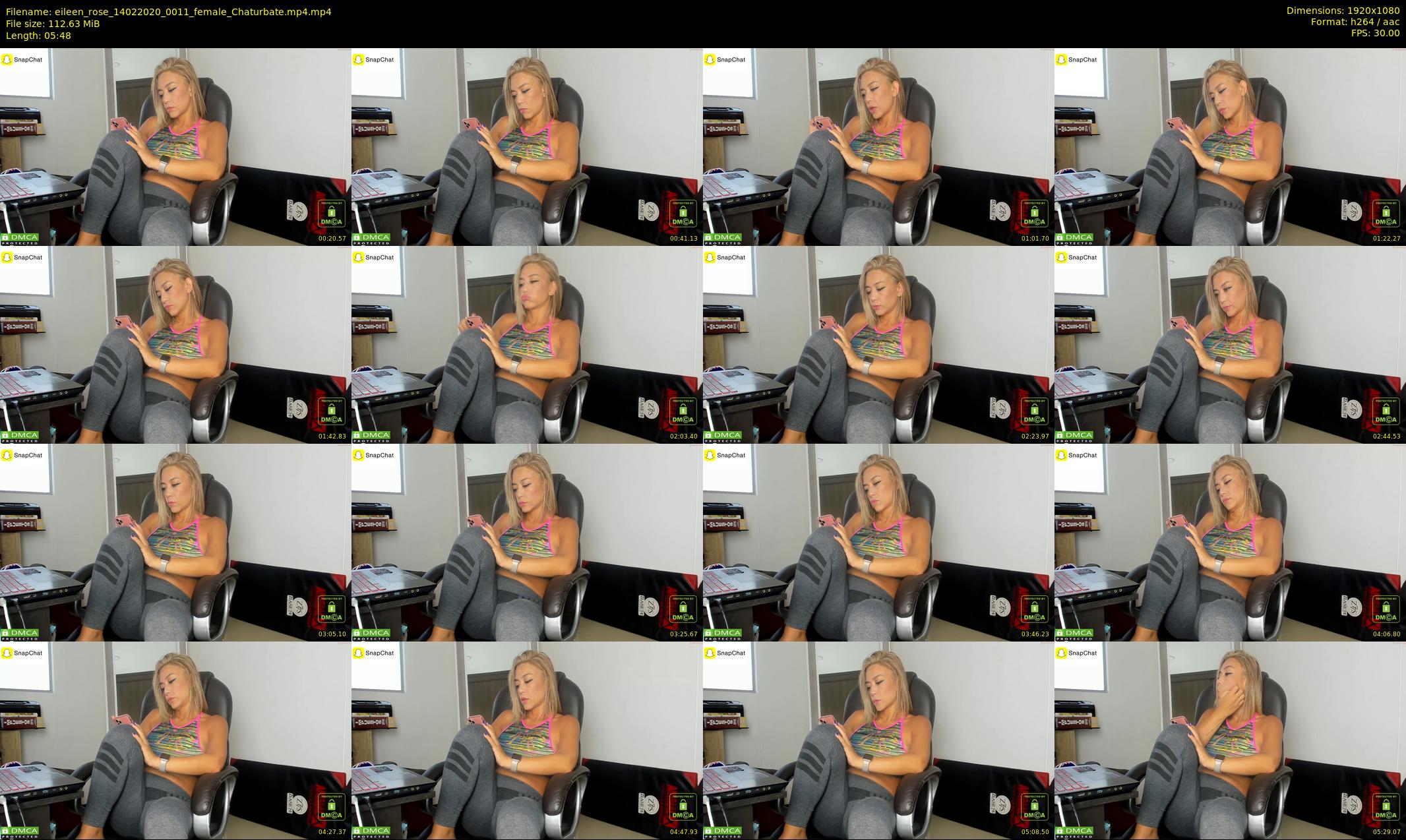eileen_rose — 6 minute Chaturbate female cam show recording, 1080p, Feb 14, 2020