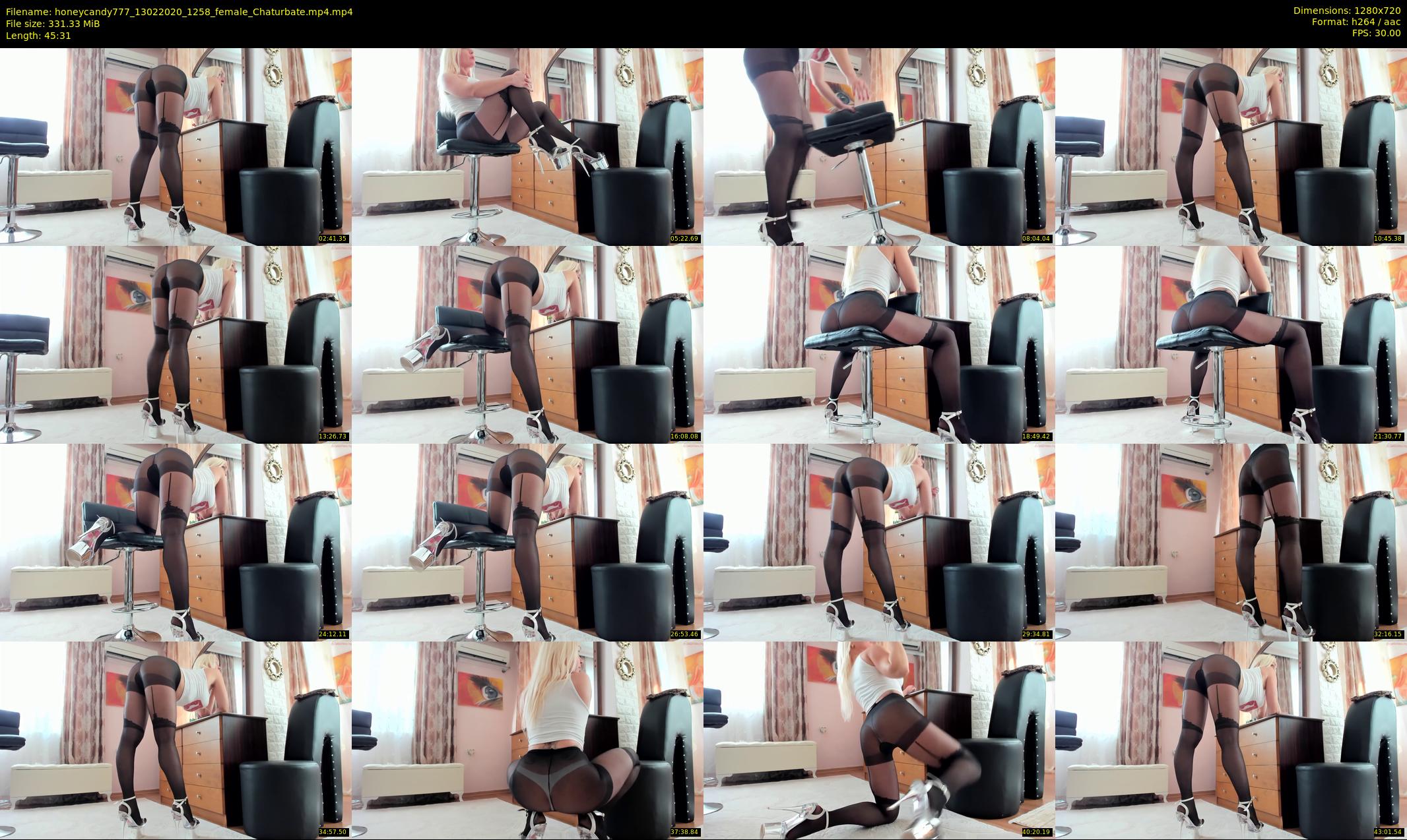 honeycandy777 — 46 minute Chaturbate couple cam show recording, 720p, Feb 13, 2020