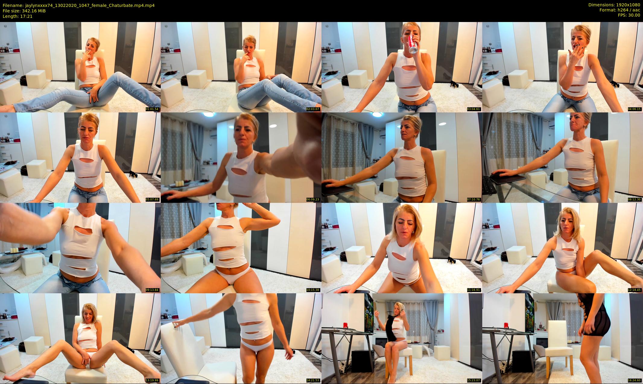 jaylynxxxx74 — 18 minute Chaturbate female cam show recording, 1080p, Feb 13, 2020