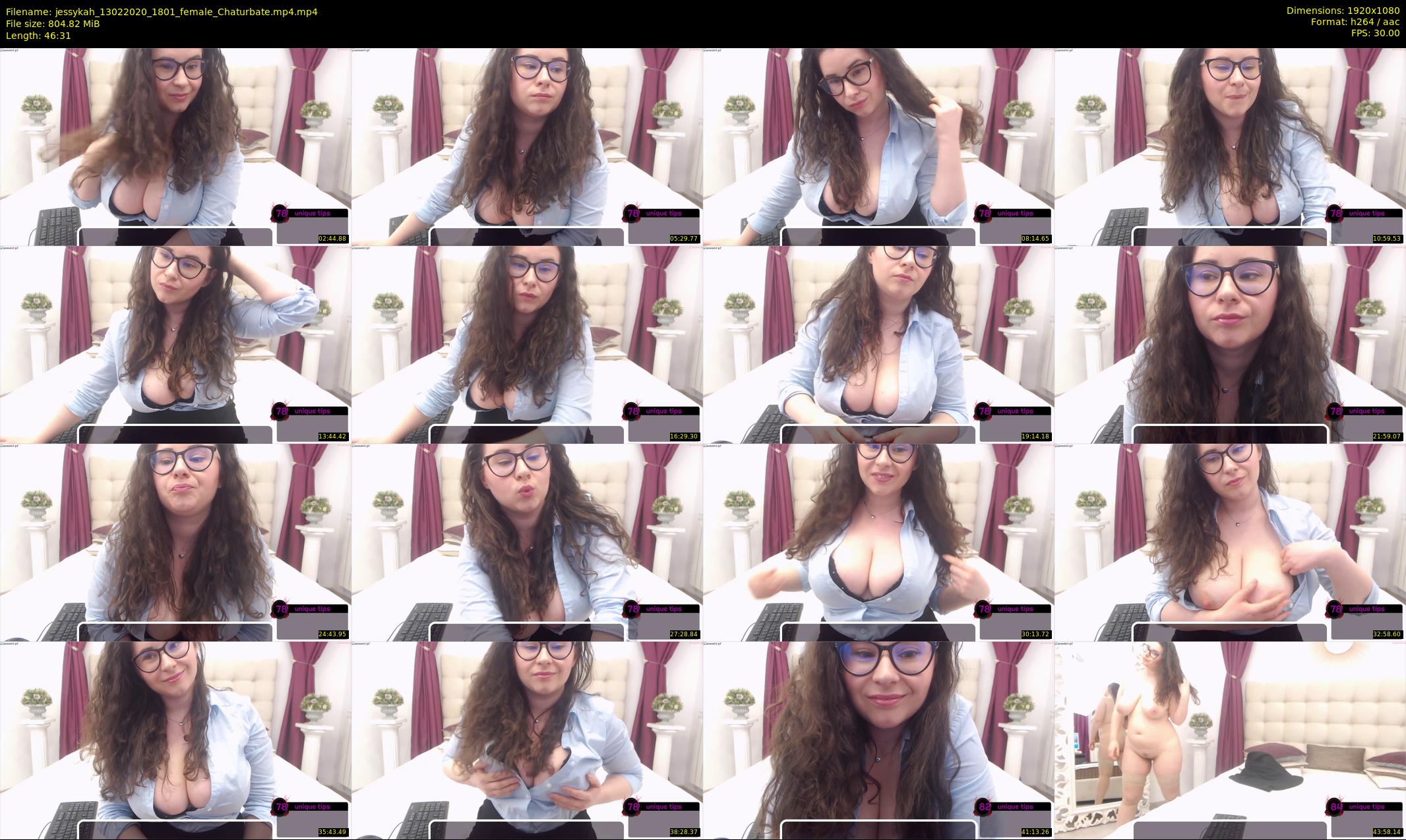 jessykah — 47 minute Chaturbate female cam show recording, 1080p, Feb 13, 2020