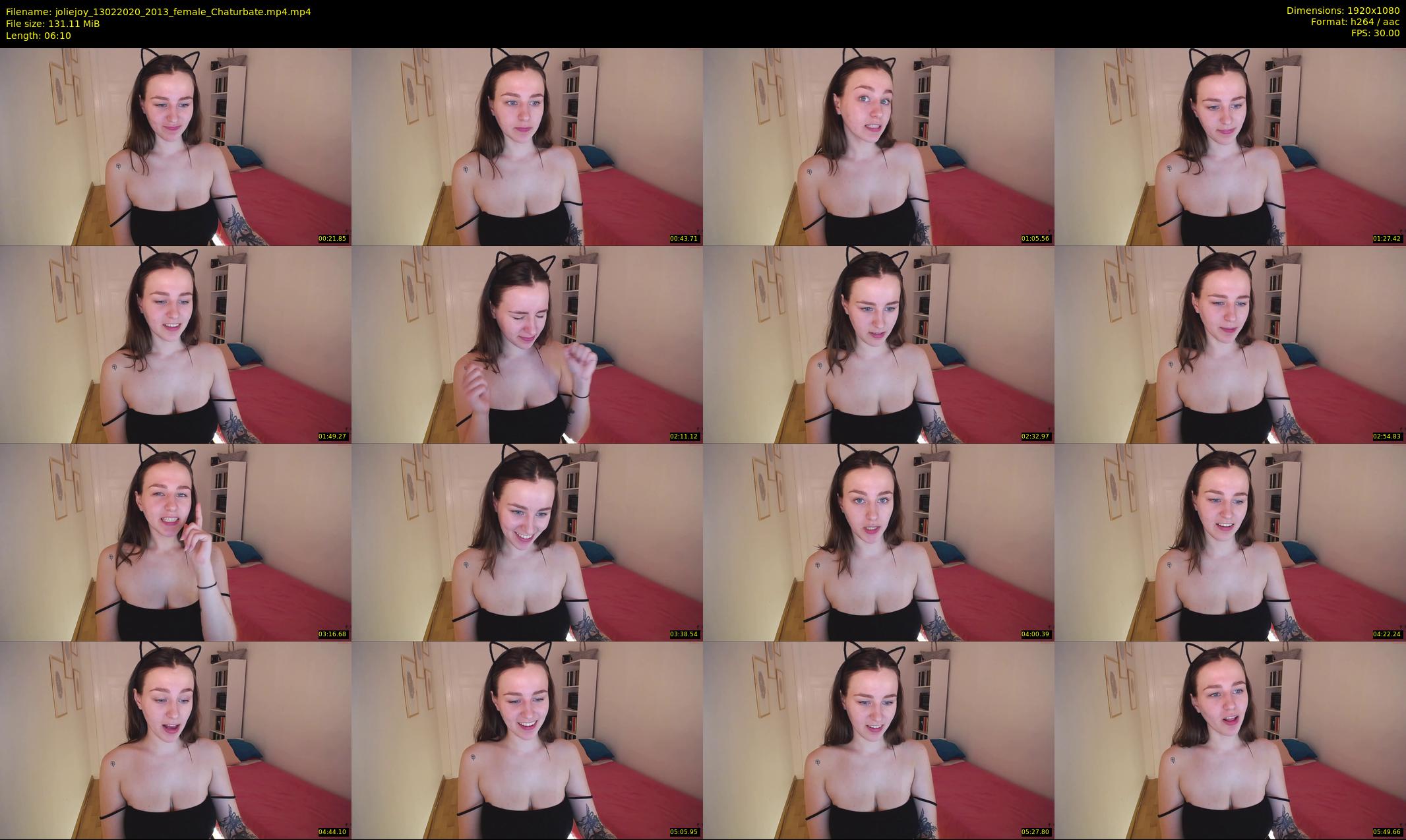 joliejoy — 7 minute Chaturbate female cam show recording, 1080p, Feb 13, 2020