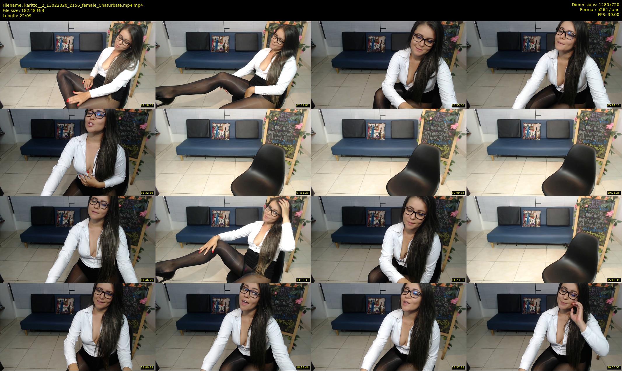 karitto__2 — 23 minute Chaturbate female cam show recording, 720p, Feb 13, 2020