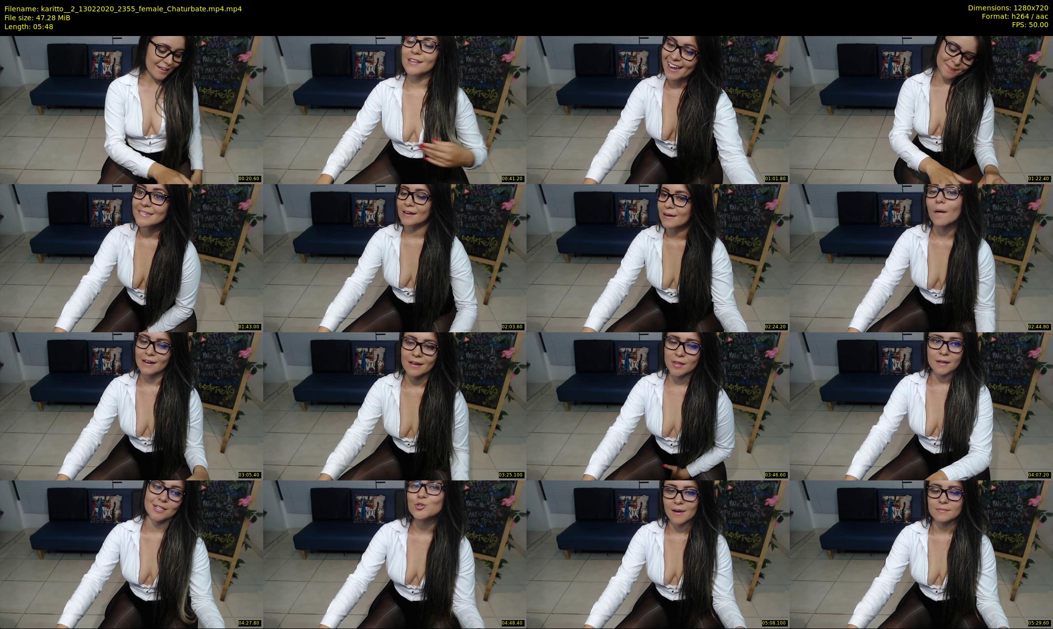karitto__2 — 6 minute Chaturbate female cam show recording, 720p, Feb 13, 2020
