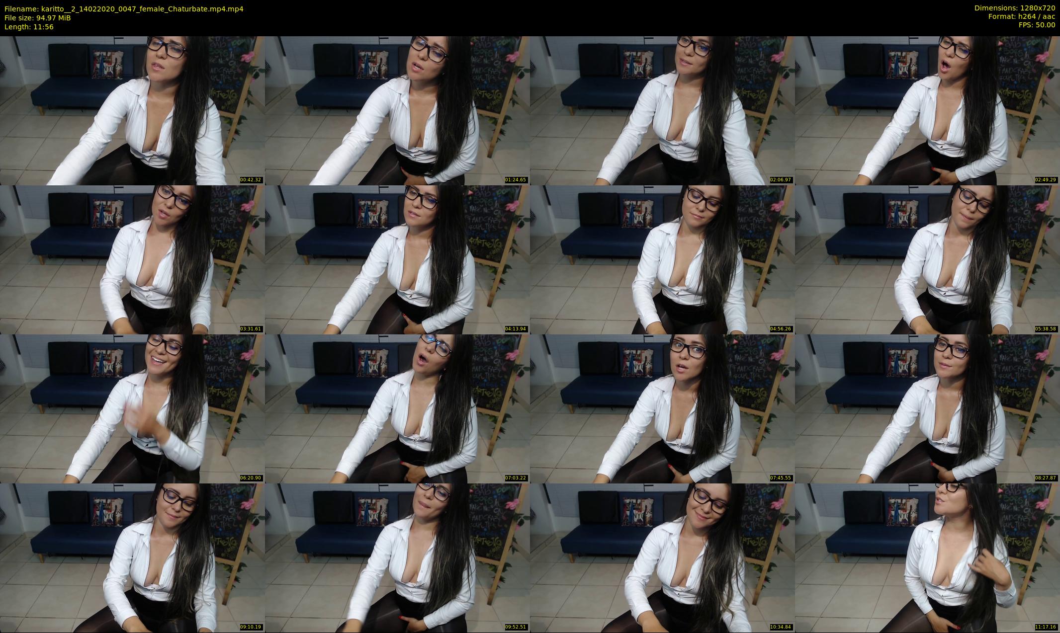 karitto__2 — 12 minute Chaturbate female cam show recording, 720p, Feb 14, 2020