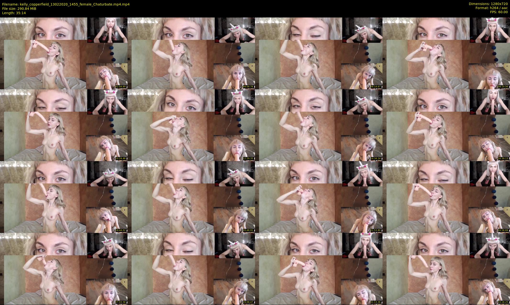 kelly_copperfield — 36 minute Chaturbate female cam show recording, 720p, Feb 13, 2020