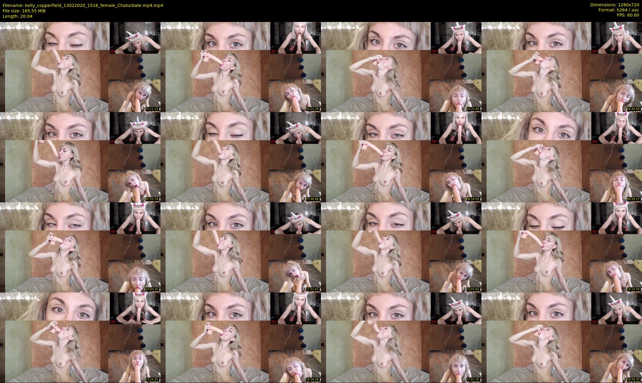 kelly_copperfield — 21 minute Chaturbate female cam show recording, 720p, Feb 13, 2020