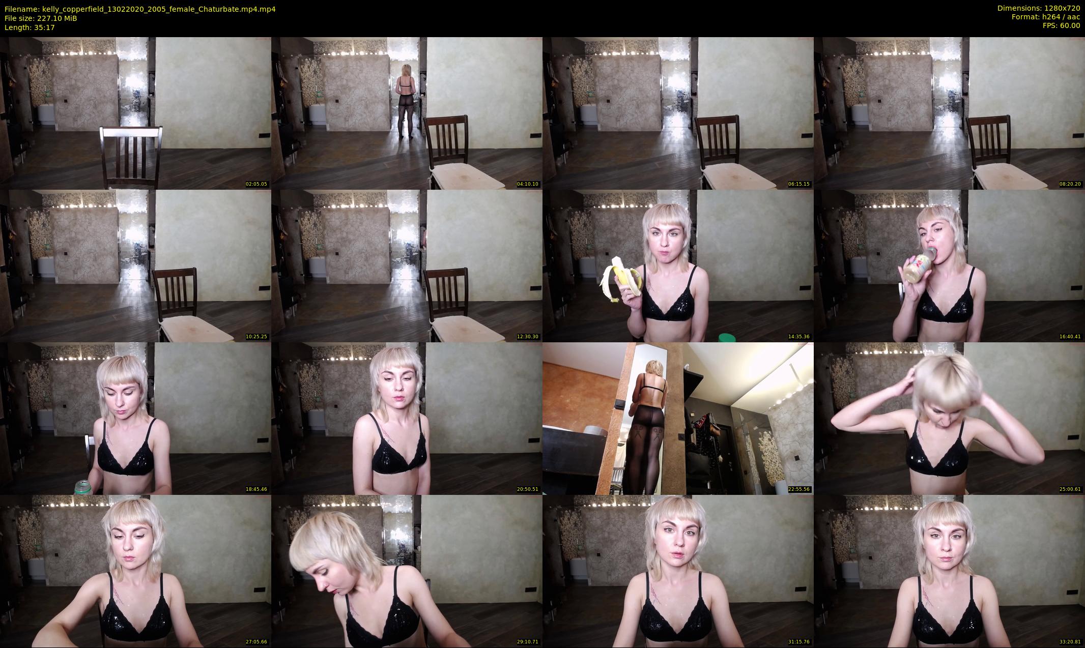 kelly_copperfield — 36 minute Chaturbate female cam show recording, 720p, Feb 13, 2020