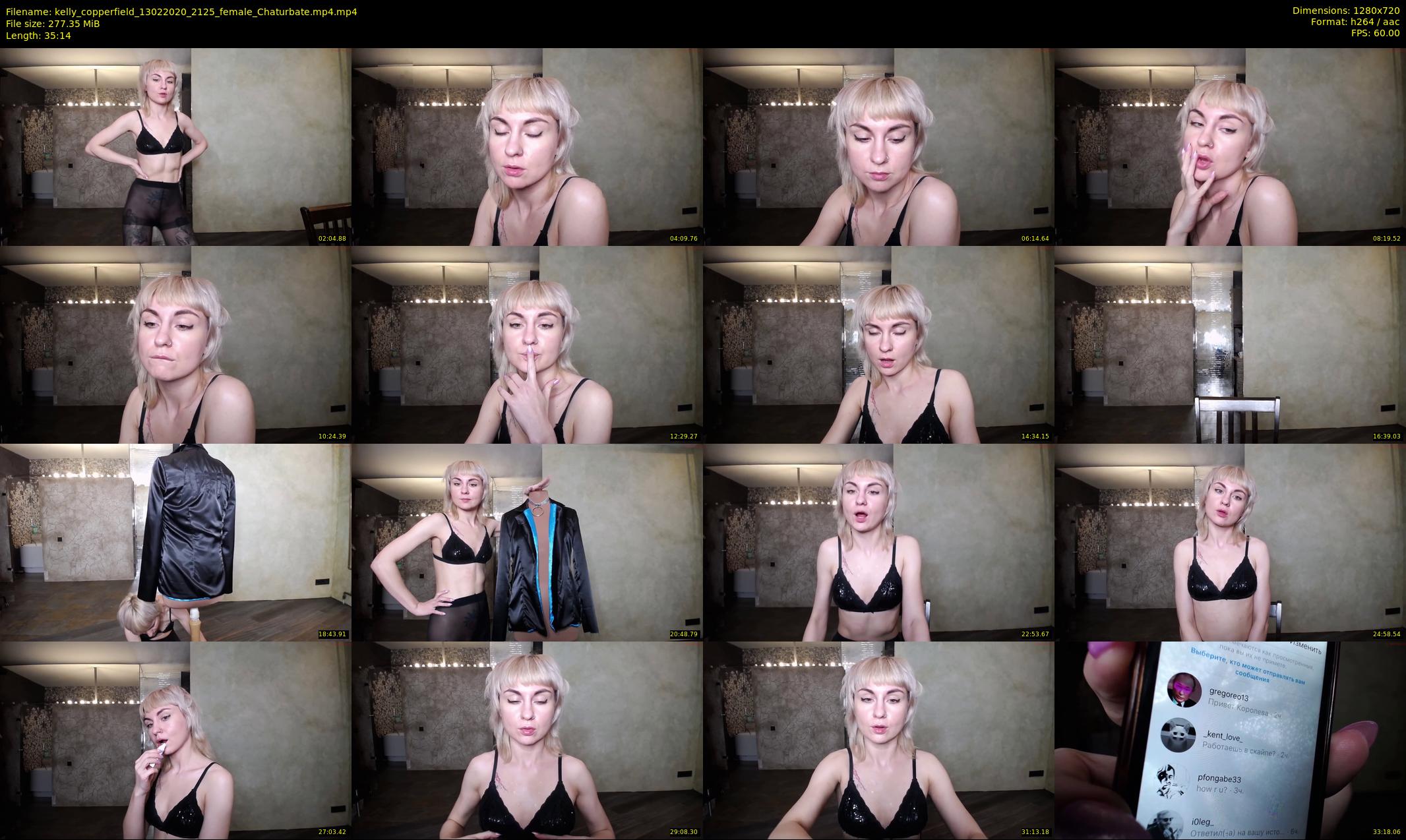 kelly_copperfield — 36 minute Chaturbate female cam show recording, 720p, Feb 13, 2020