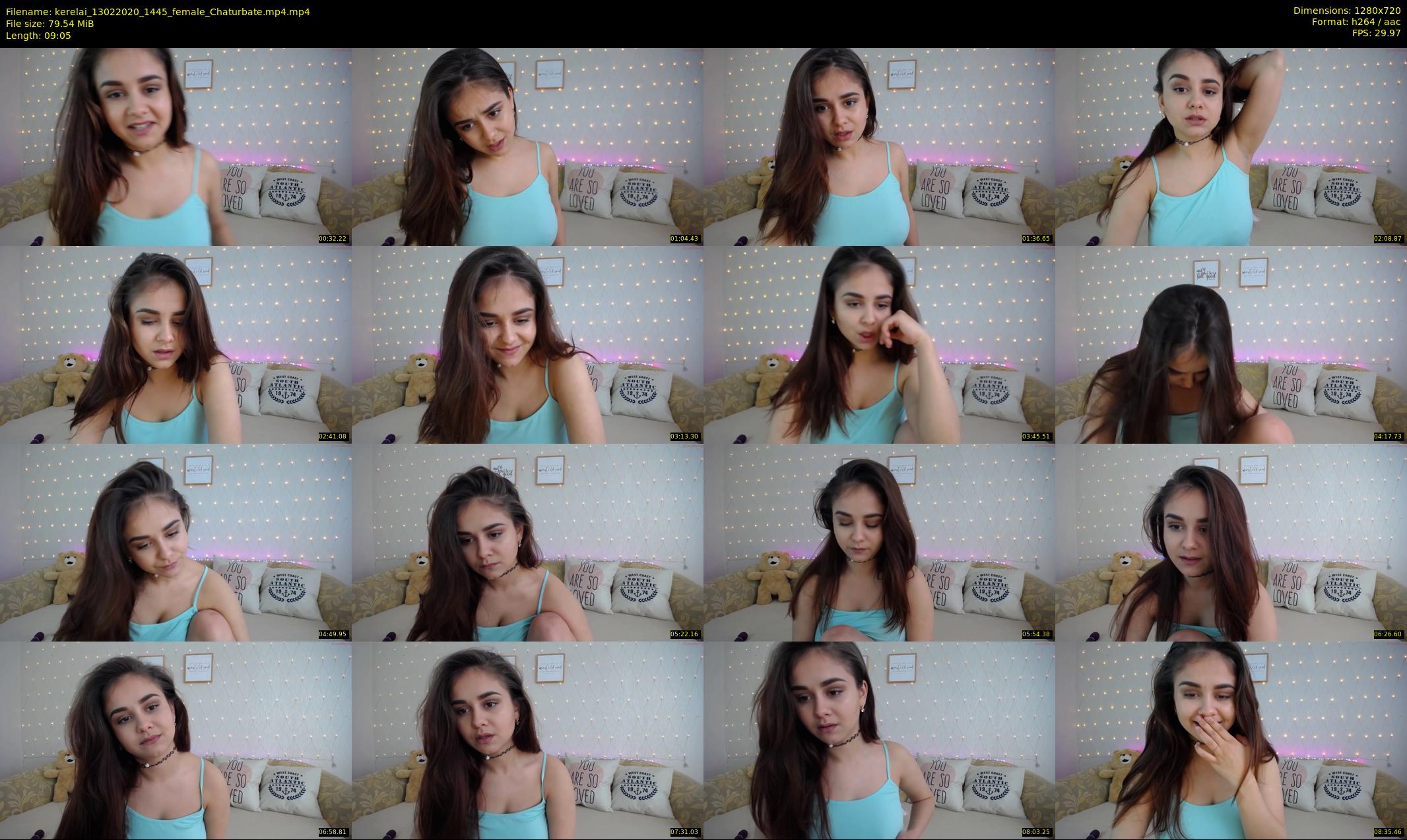 kerelai — 10 minute Chaturbate female cam show recording, 720p, Feb 13, 2020